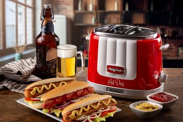 Ariete Hotdog-Maker 206R Party Time rot, 650 W