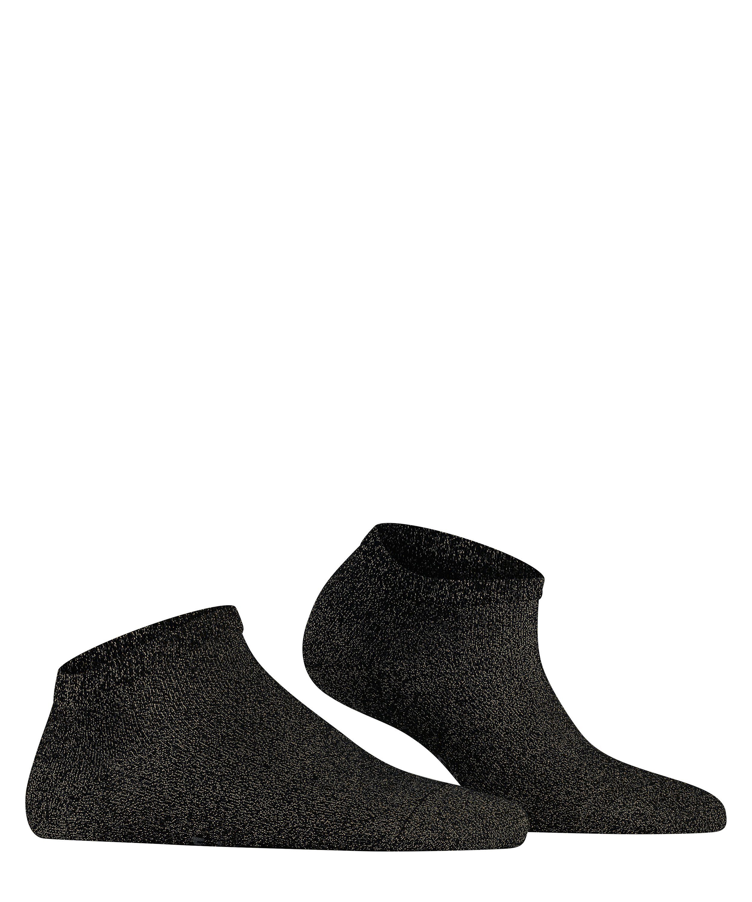 Sneakersocken (3000) FALKE mit black allover Shiny Glanz (1-Paar)