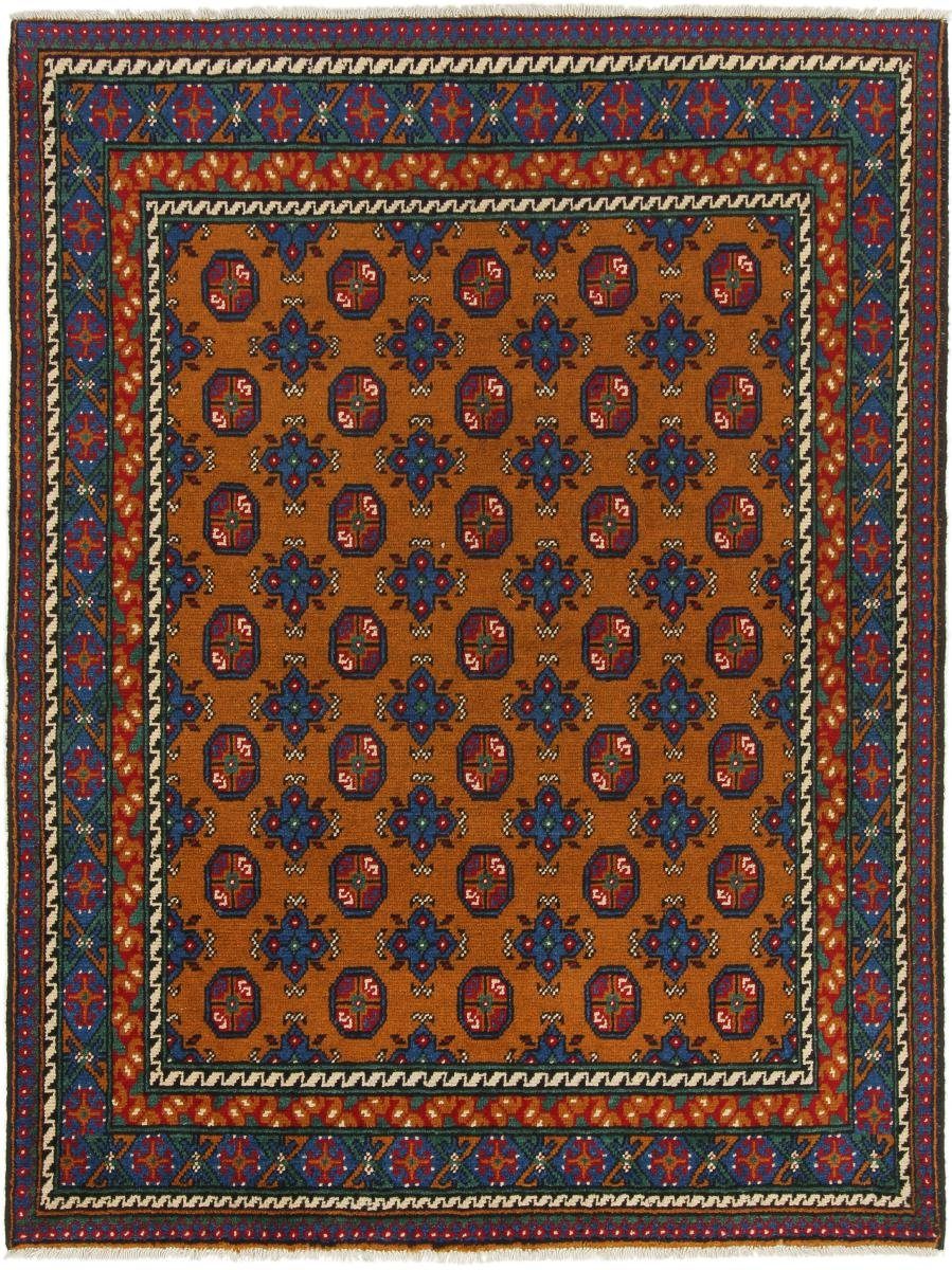 Orientteppich Afghan Akhche Limited 152x202 Handgeknüpfter Orientteppich, Nain Trading, rechteckig, Höhe: 6 mm