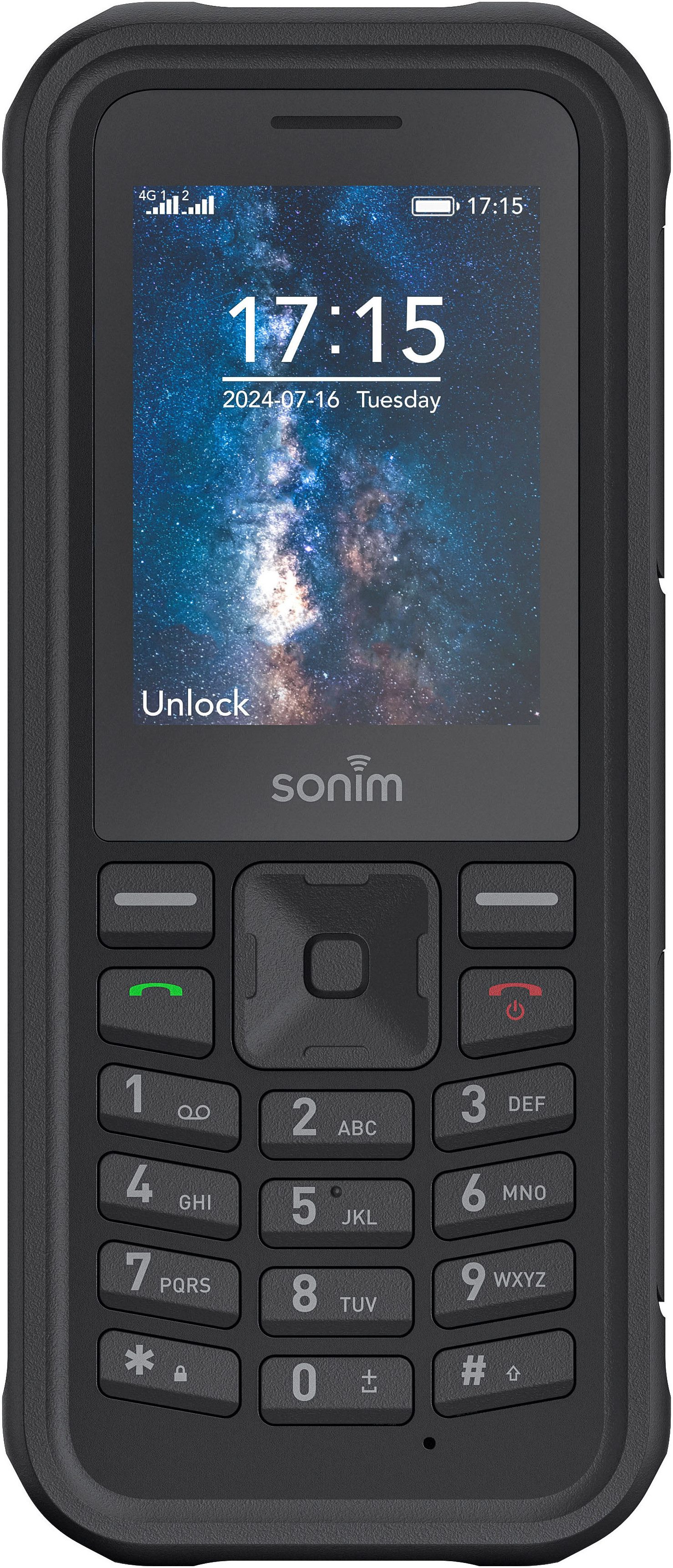 Sonim XP100 Handy (6,09 cm/2,4 Zoll, 1 GB Speicherplatz, 2 MP Kamera)