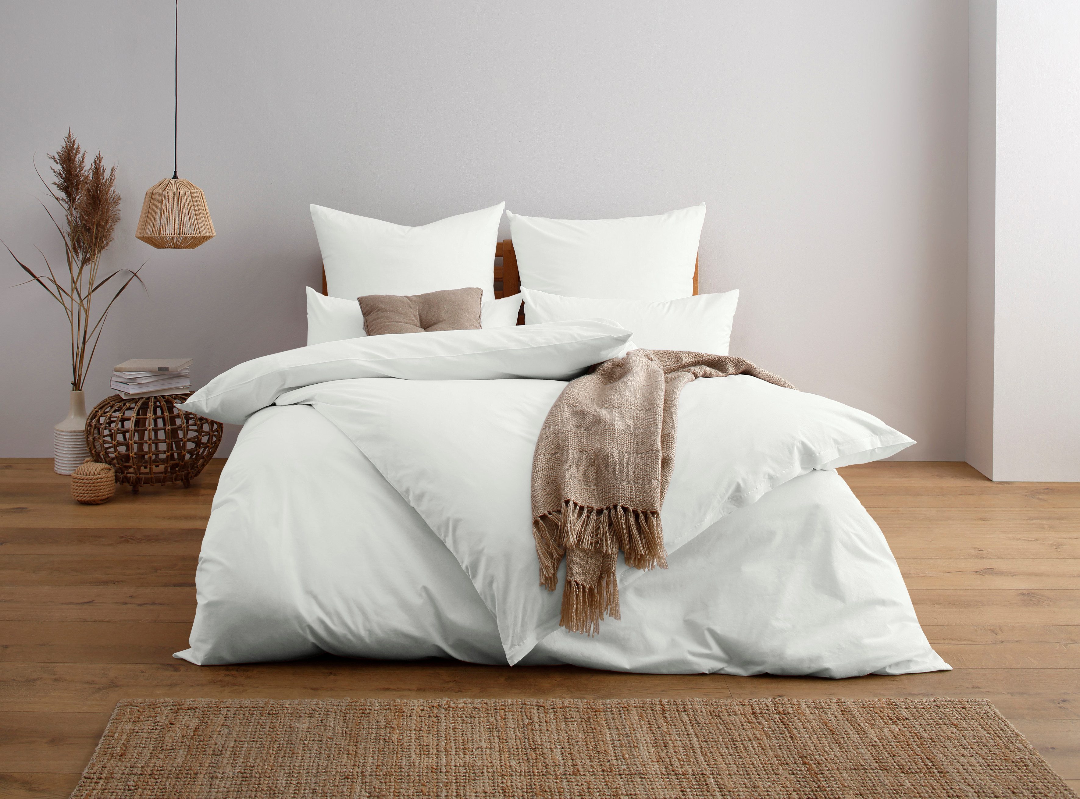 OTTO home Bettwäsche Luisa, Renforcé, 2 teilig, 4 Qualitäten für dein perfektes Schlafgefühl (von Komfort bis Premium)