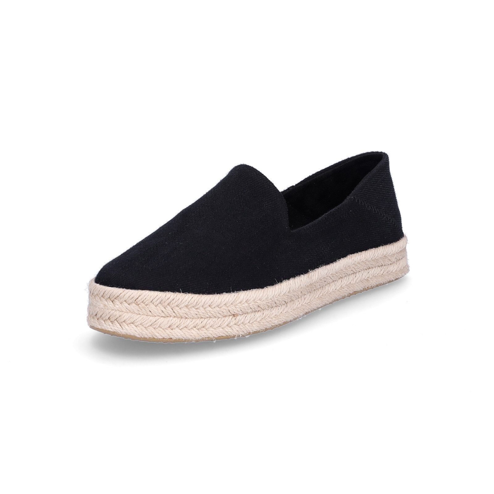 TOMS Toms Damen Espadrille Carolina schwarz Slipper