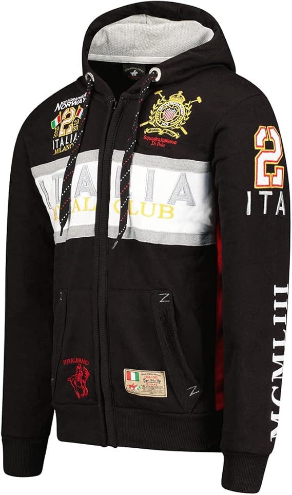 Geographical Norway Hoodie Jacke Kapuzenpullover Sweater Damen Herren Pullover -PREMIUM EDITION- CASUAL & MODERN - PREMIUM KOMFORT - NACHHALTIG - UNISEX