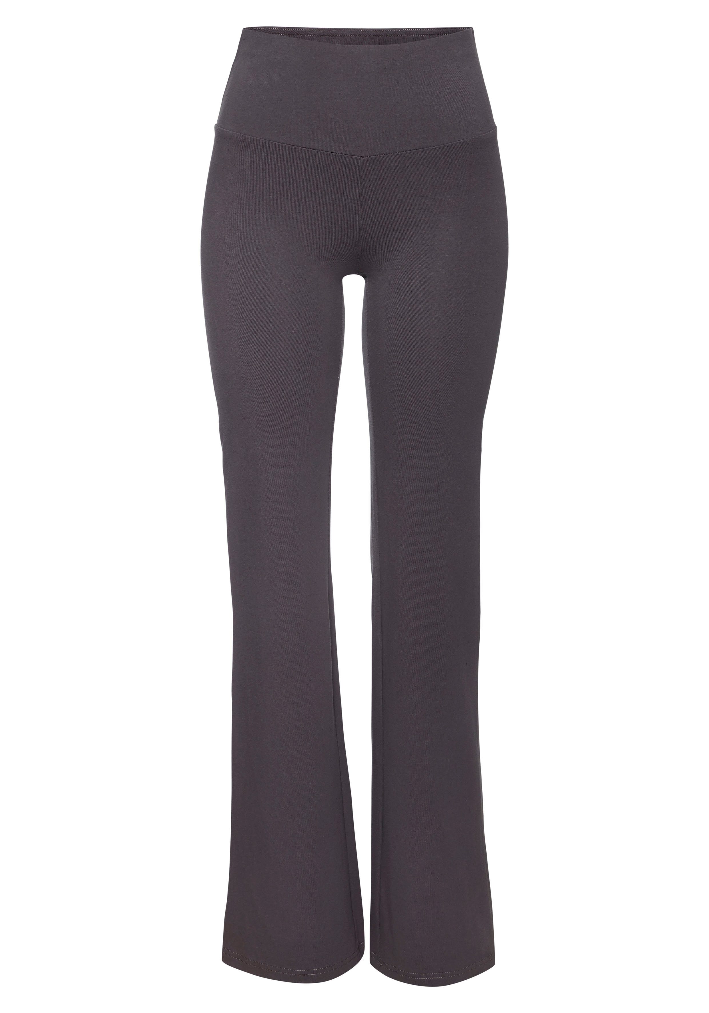 LASCANA ACTIVE Jazzpants mit breitem Bündchen günstig online kaufen
