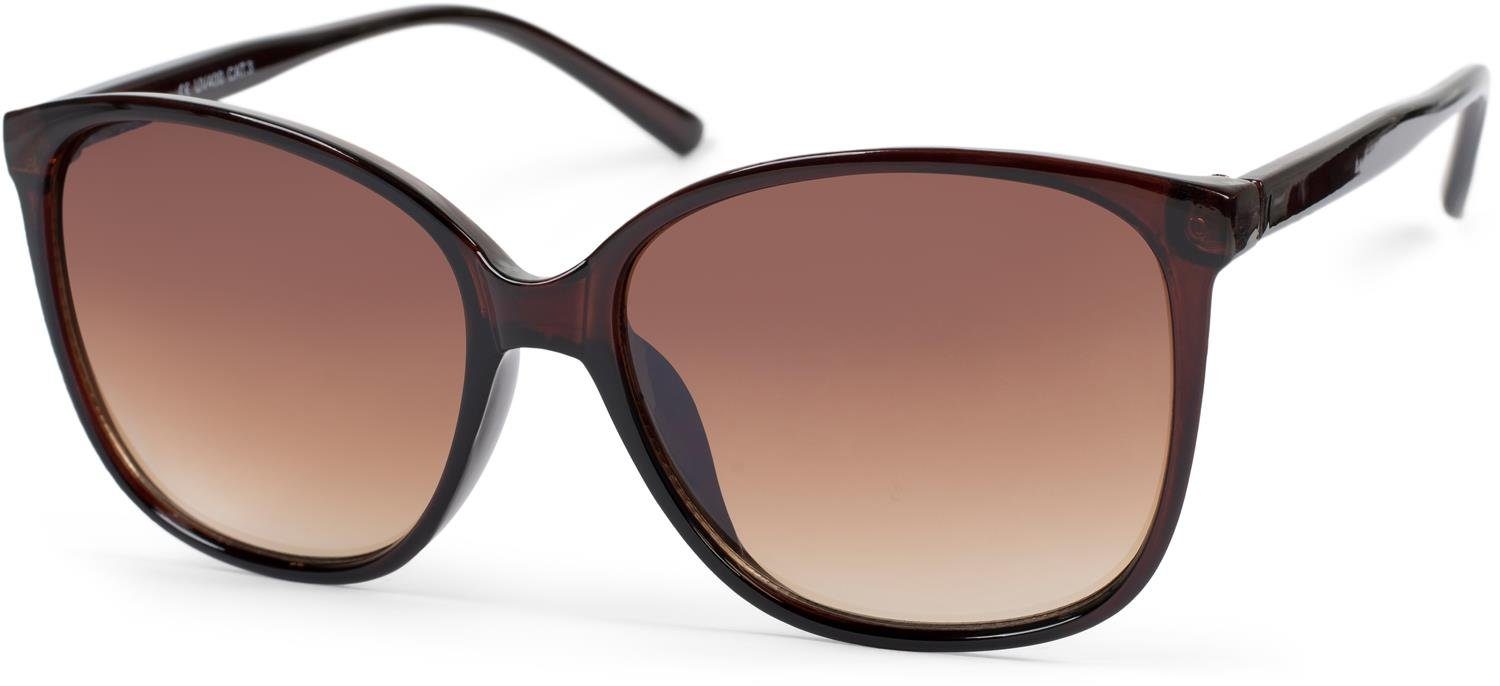 Sonnenbrille Sonnenbrille mit ovalen Oversize Gläsern