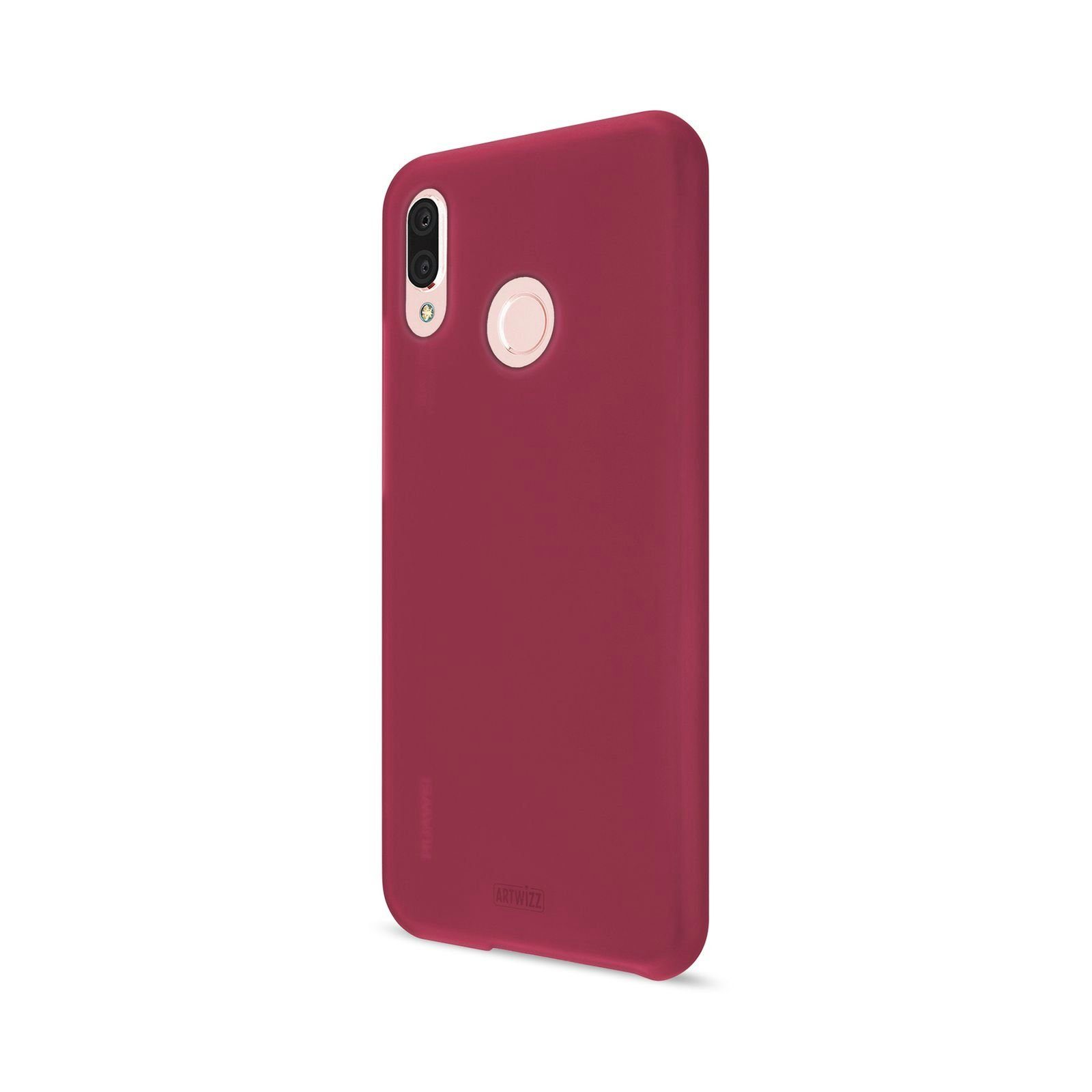 Artwizz Smartphone-Hülle Rubber Clip for HUAWEI P20 Lite, berry