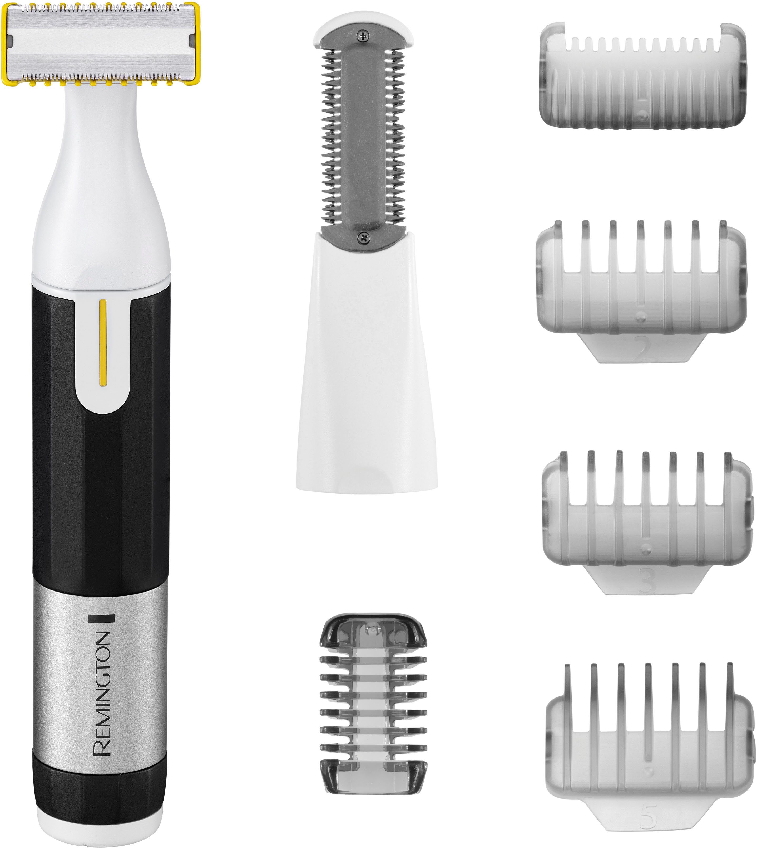 Aufsätze: Jahre Face Hybridgroomer 5 scharf**, Omniblade 7, % 100 wasserdicht, Aufbewahrungstasche Elektrorasierer + Body Klinge HG3000, Remington bleibt