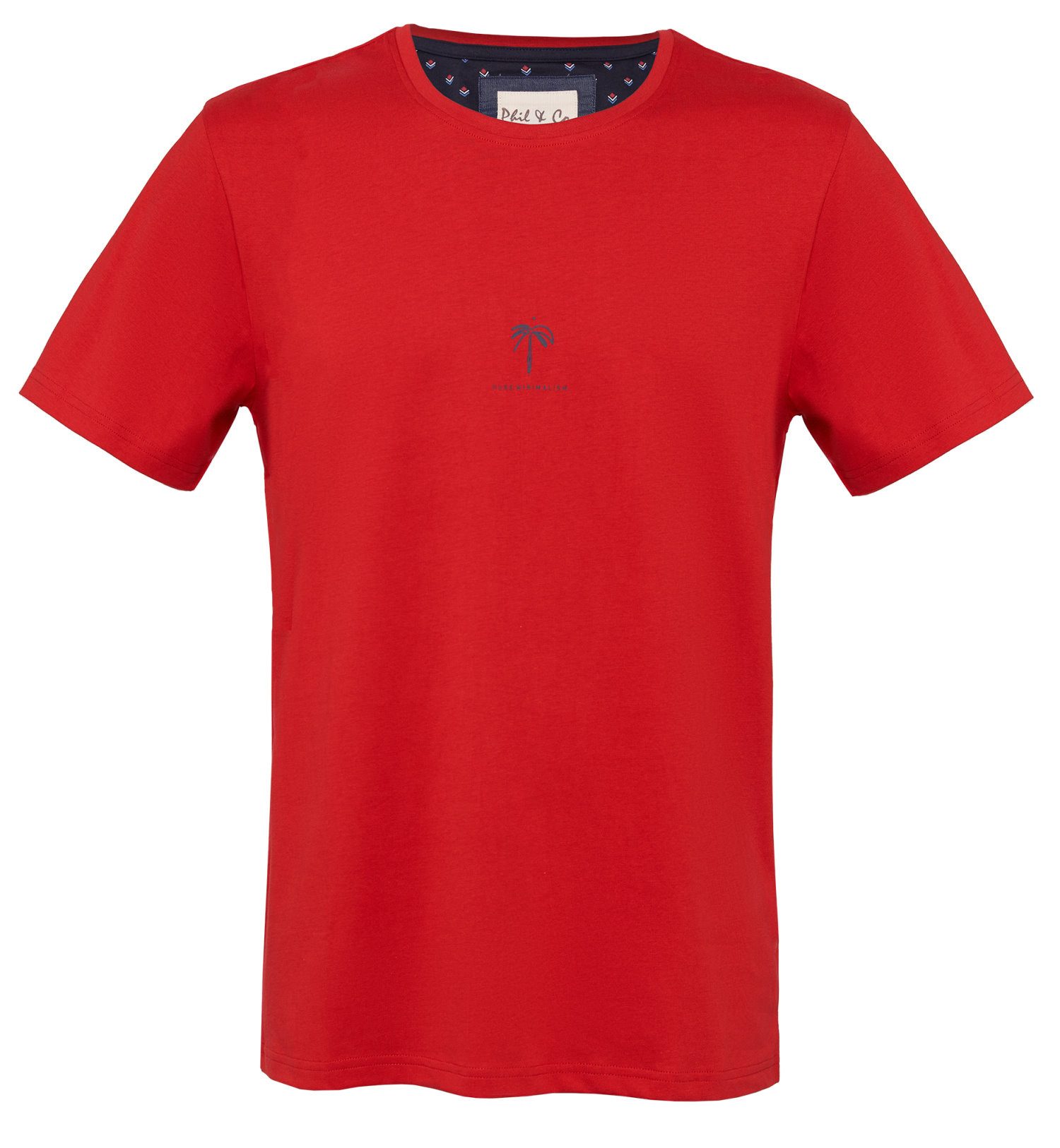 Phil & Co. Pyjamaoberteil Herren Pyjamashirt mit kurzem Arm (1-tlg) Baumwol günstig online kaufen