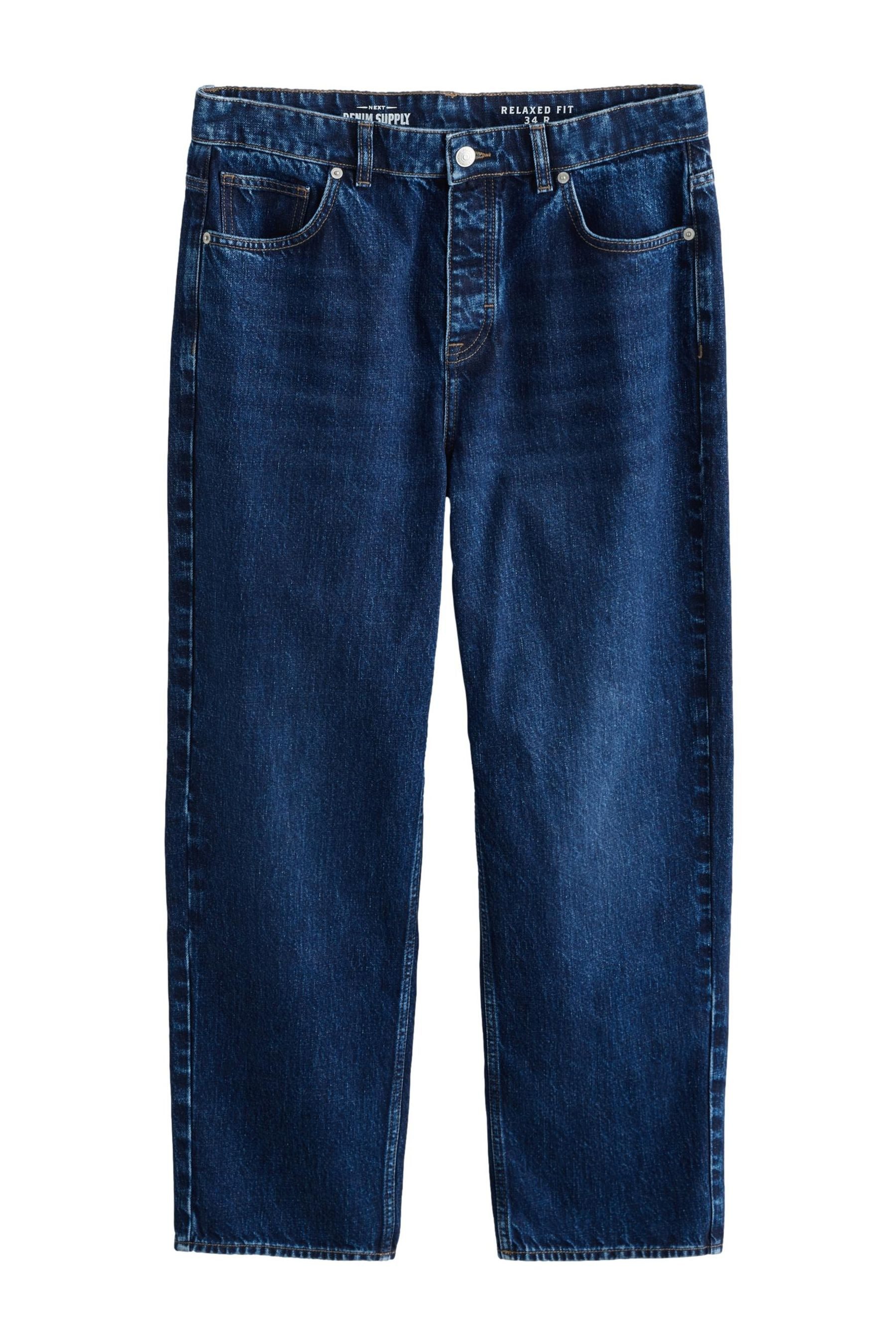 Next Relax-fit-Jeans Relaxed Fit Denim-Jeans mit Vintage-Waschung (1-tlg) günstig online kaufen