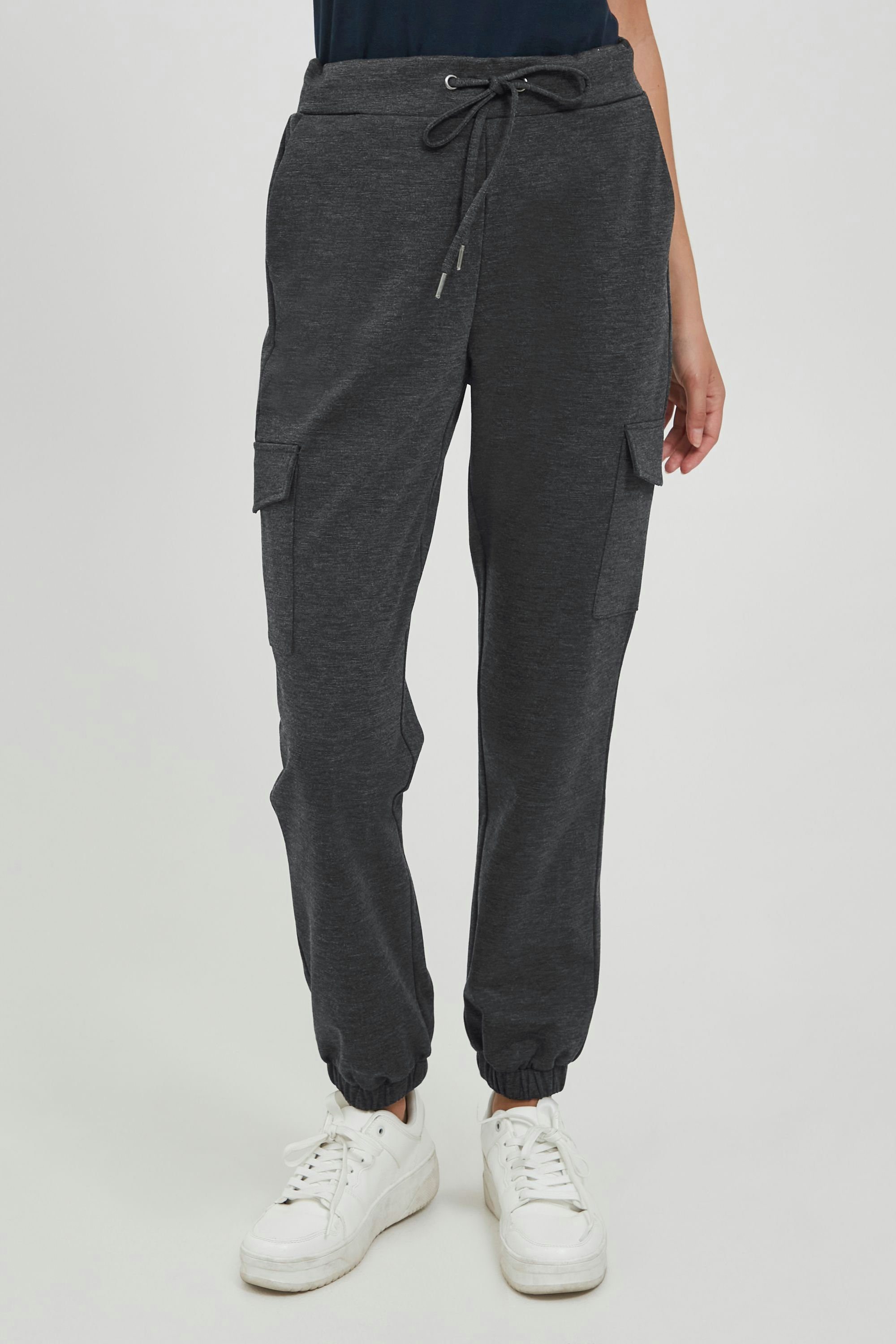 OXMO Cargohose OXHenni Damen Stoffhose Im Cargo Look