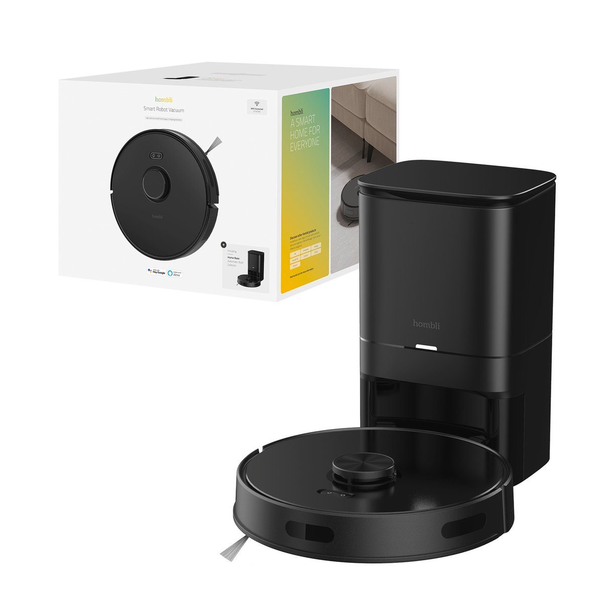 Hombli Saugroboter Smart Robot, beutellos