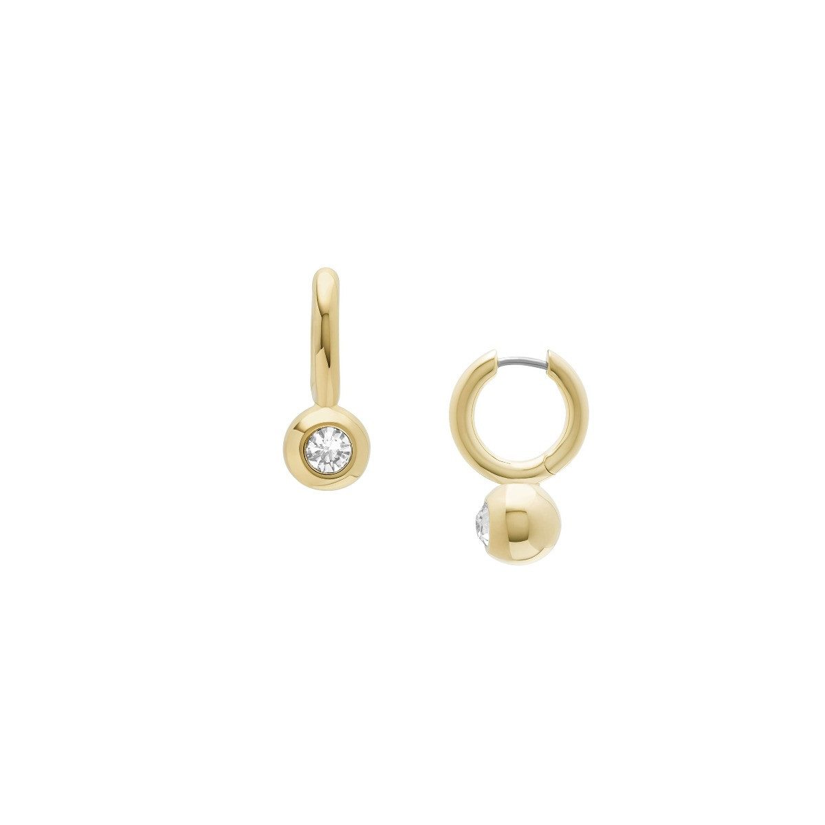 Paar Creolen Creolen-Ohrringe Damen Bright Baubles Metall Gold-Ton JA7254710