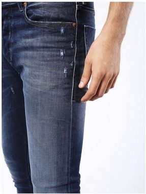 Diesel 5-Pocket-Jeans Diesel Men's Tepphar 0860L Stretch Slim Carrot Fit Jeans Pants Hose Bn