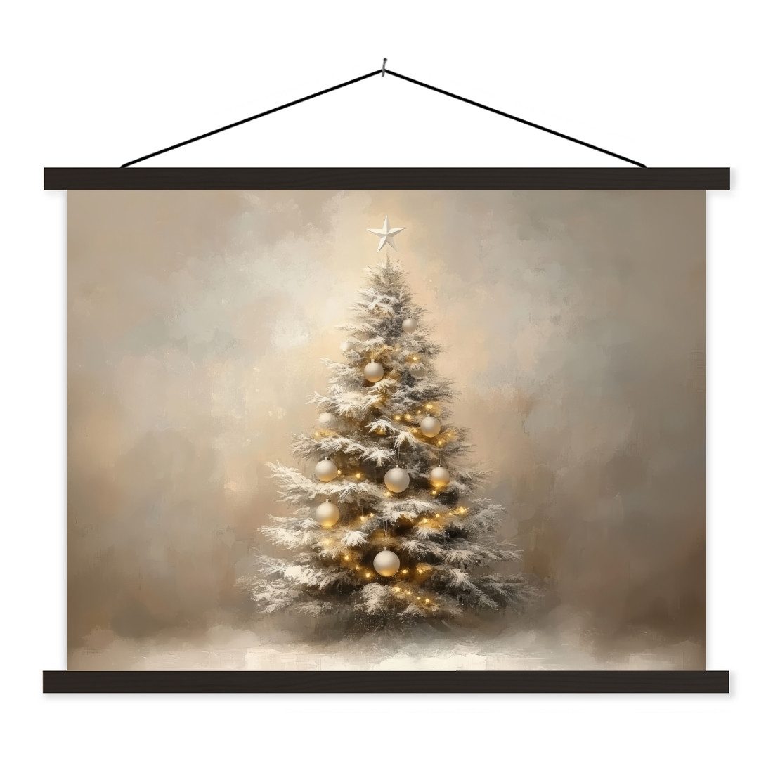 MuchoWow Poster Weihnachten - Weihnachtsbaum - günstig online kaufen