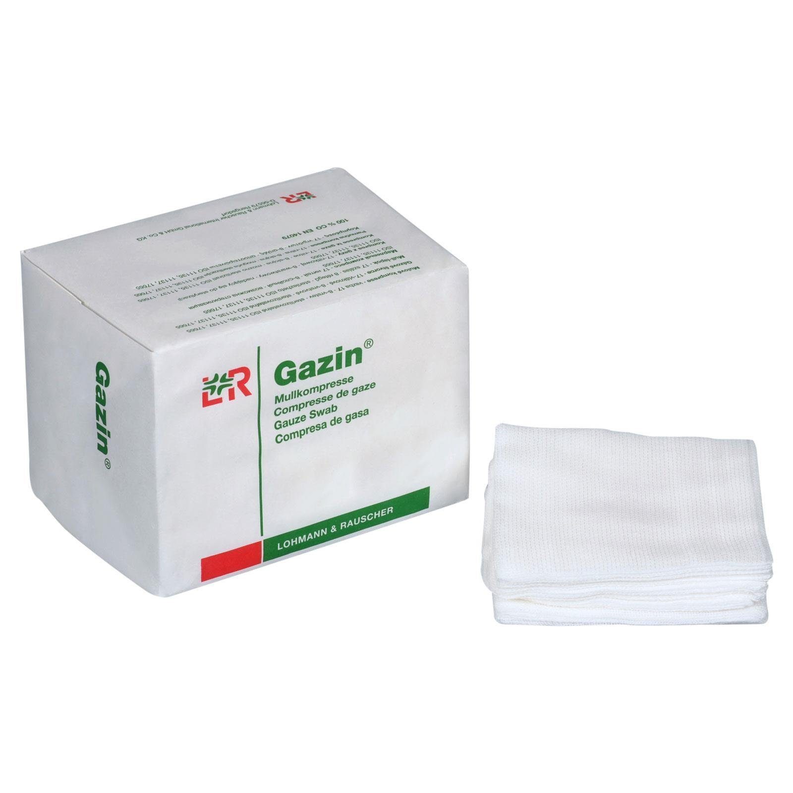 Lohmann & Rauscher GmbH & Co.KG Fixierpflaster Lohmann & Rauscher Gazin Mullkompresse 8- fach