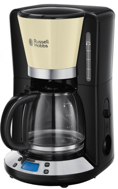 RUSSELL HOBBS Filterkaffeemaschine 24033-56 Colours Plus+ Classic Cream