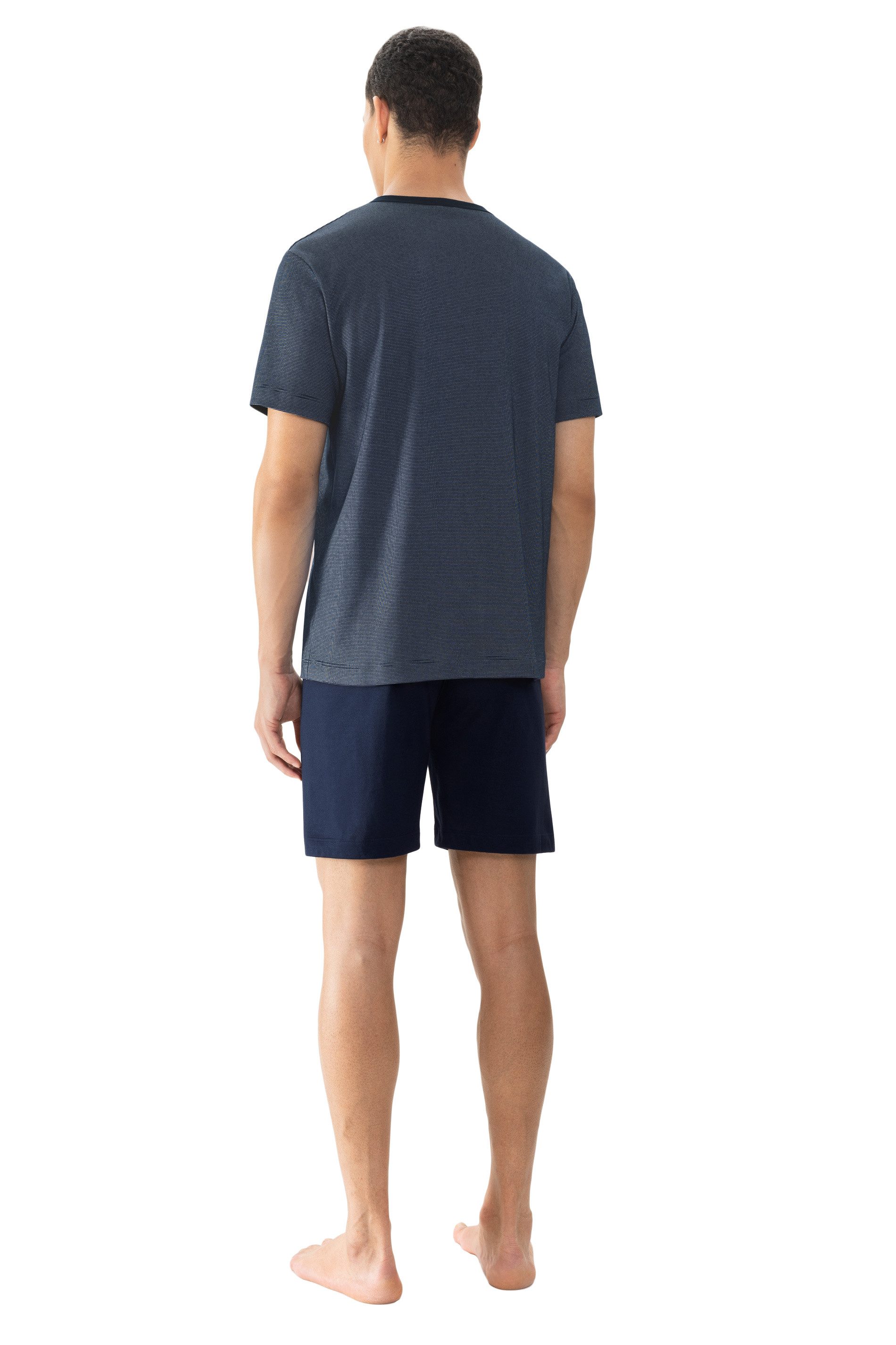 Mey Shorty Bennison (2 tlg) Legere Passform, Oberteil geringelt, Komfortbund