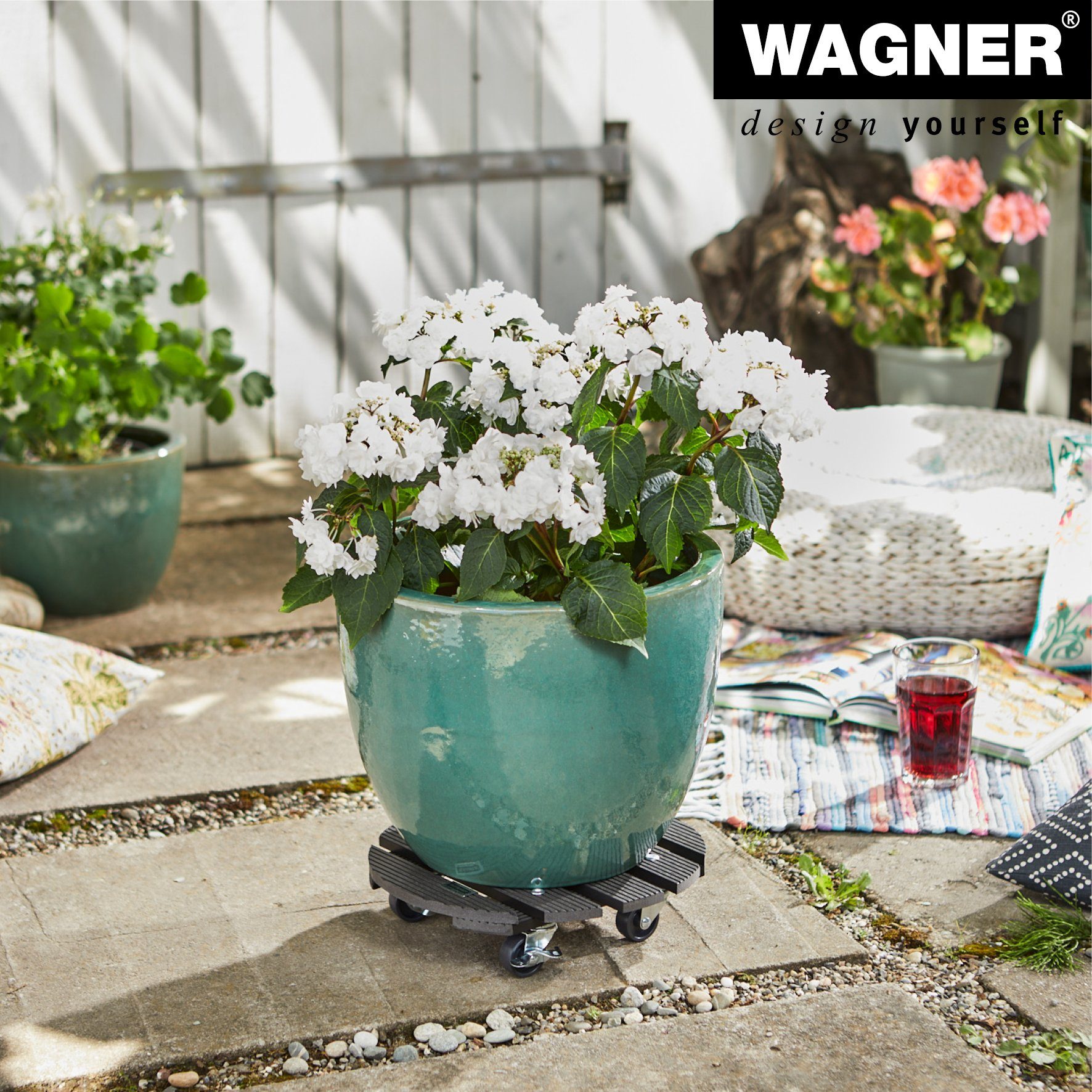 WAGNER design yourself Pflanzenroller WPC in günstig online kaufen