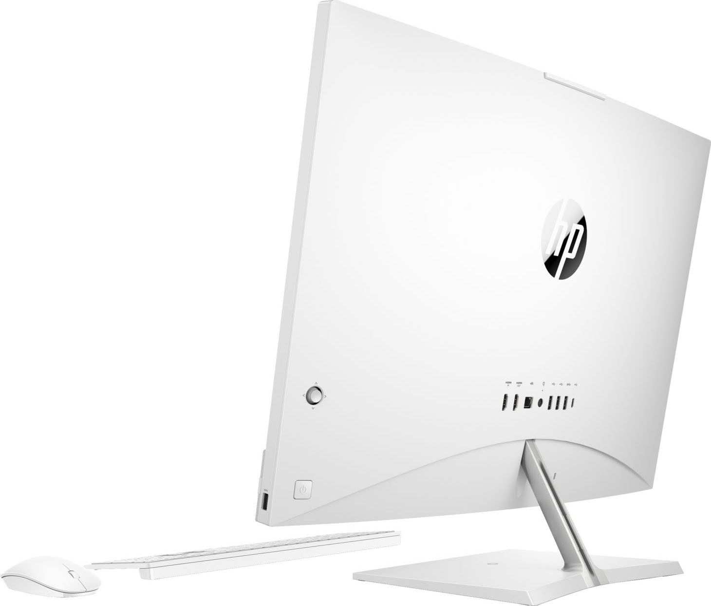 HP Pavilion 27-ca0001ng All-in-One PC (27 Zoll, AMD Ryzen 7 5700U, Radeon Graphics, 16 GB RAM, 1000 GB SSD, Luftkühlung)