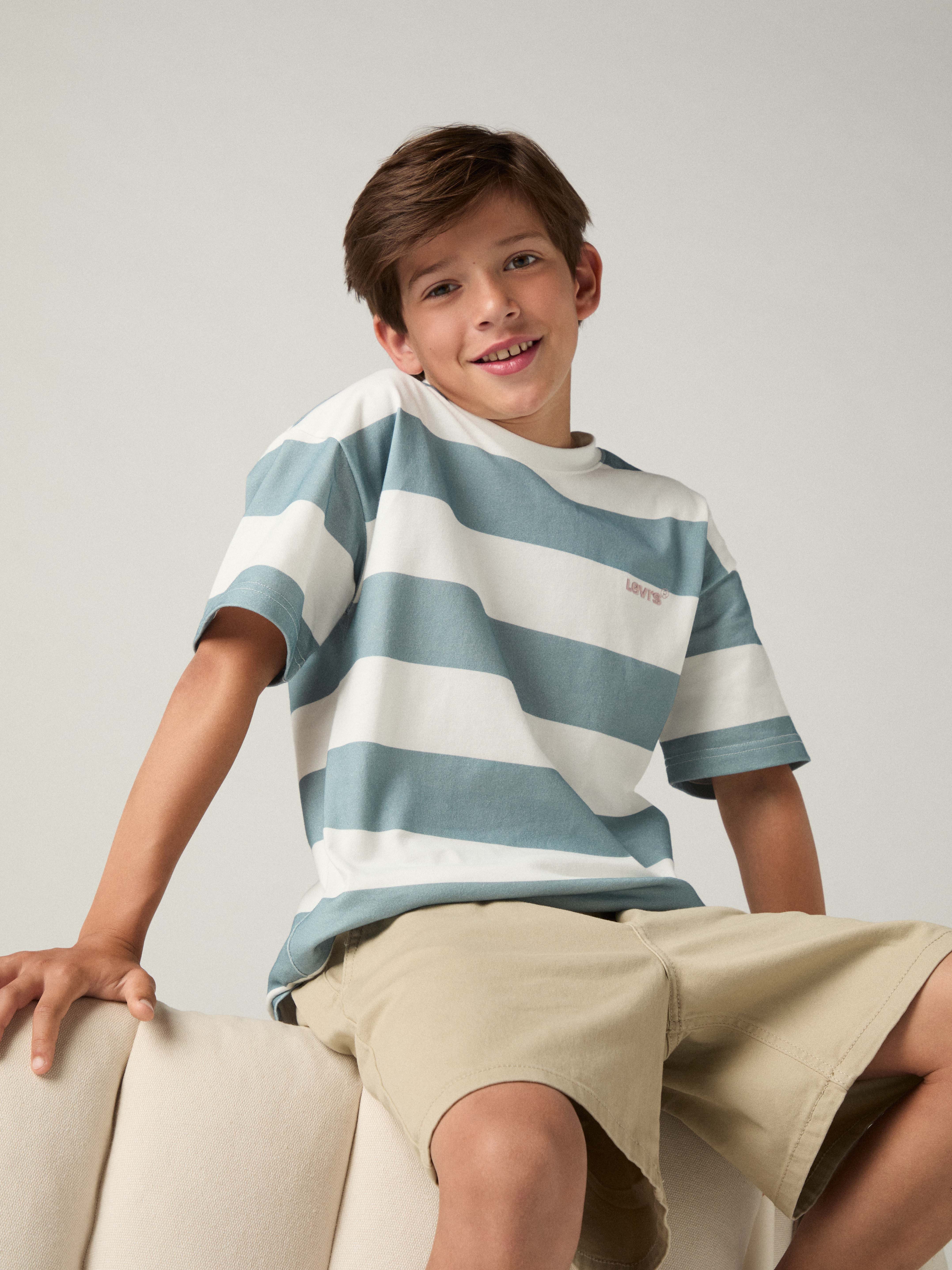 Levi's® Kids T-Shirt LVB BIG STRIPE TEE for Boys, gestreift