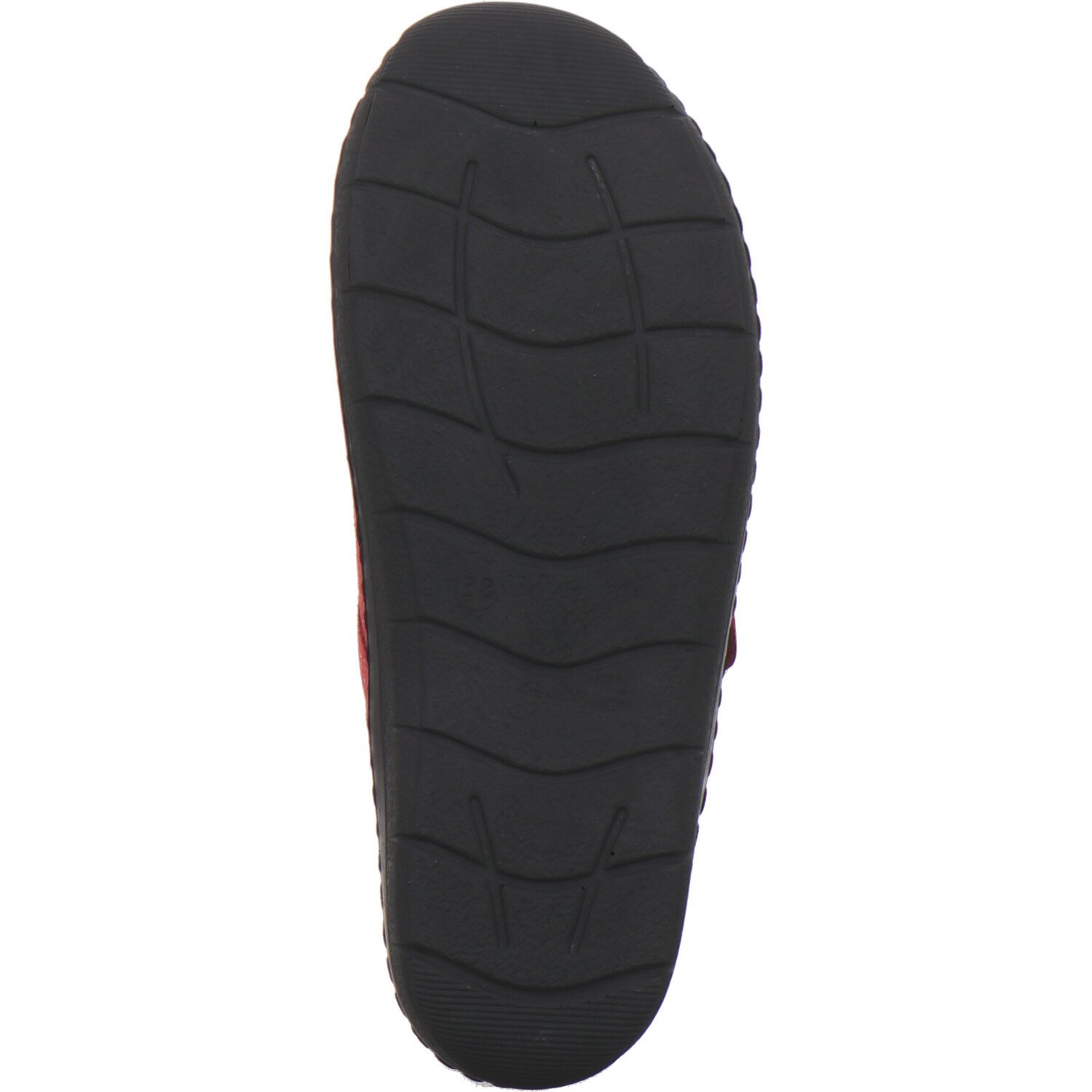 AFS-Schuhe 2783230 Hallux Wechselfußbett Pantolette für Damen mit Keilabsatz, bequeme Sandalen aus Leder