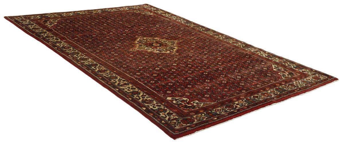 Orientteppich Hosseinabad / mm Handgeknüpfter Orientteppich rechteckig, 207x304 Trading, Perserteppich, Nain Höhe: 12