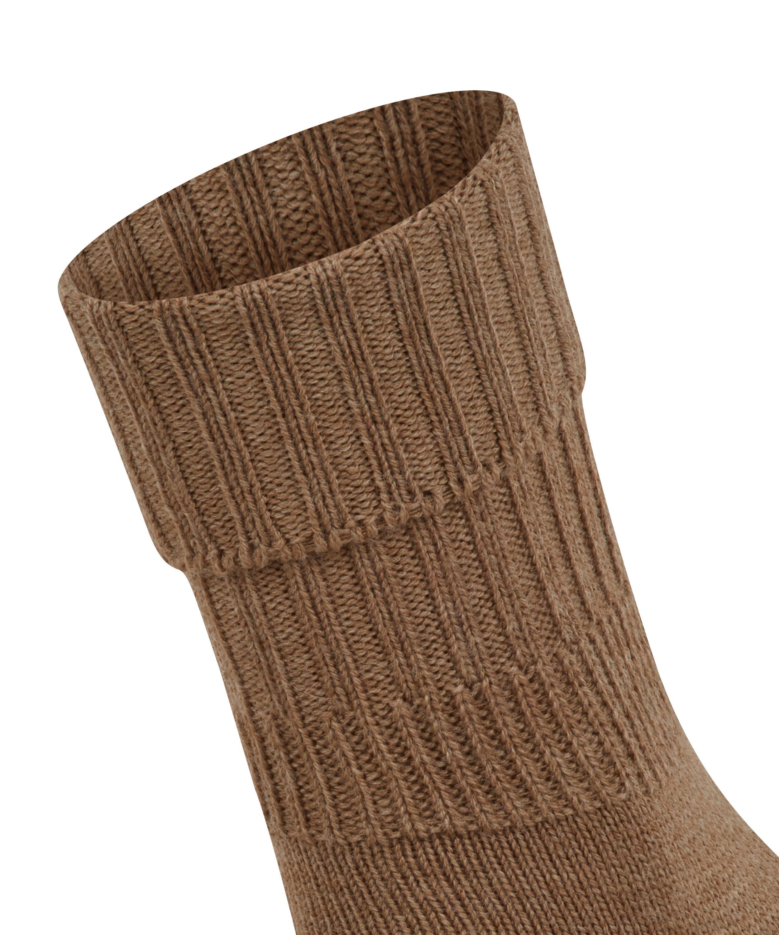 FALKE Socken Striggings Rib (1-Paar) mel (5410) nutmeg