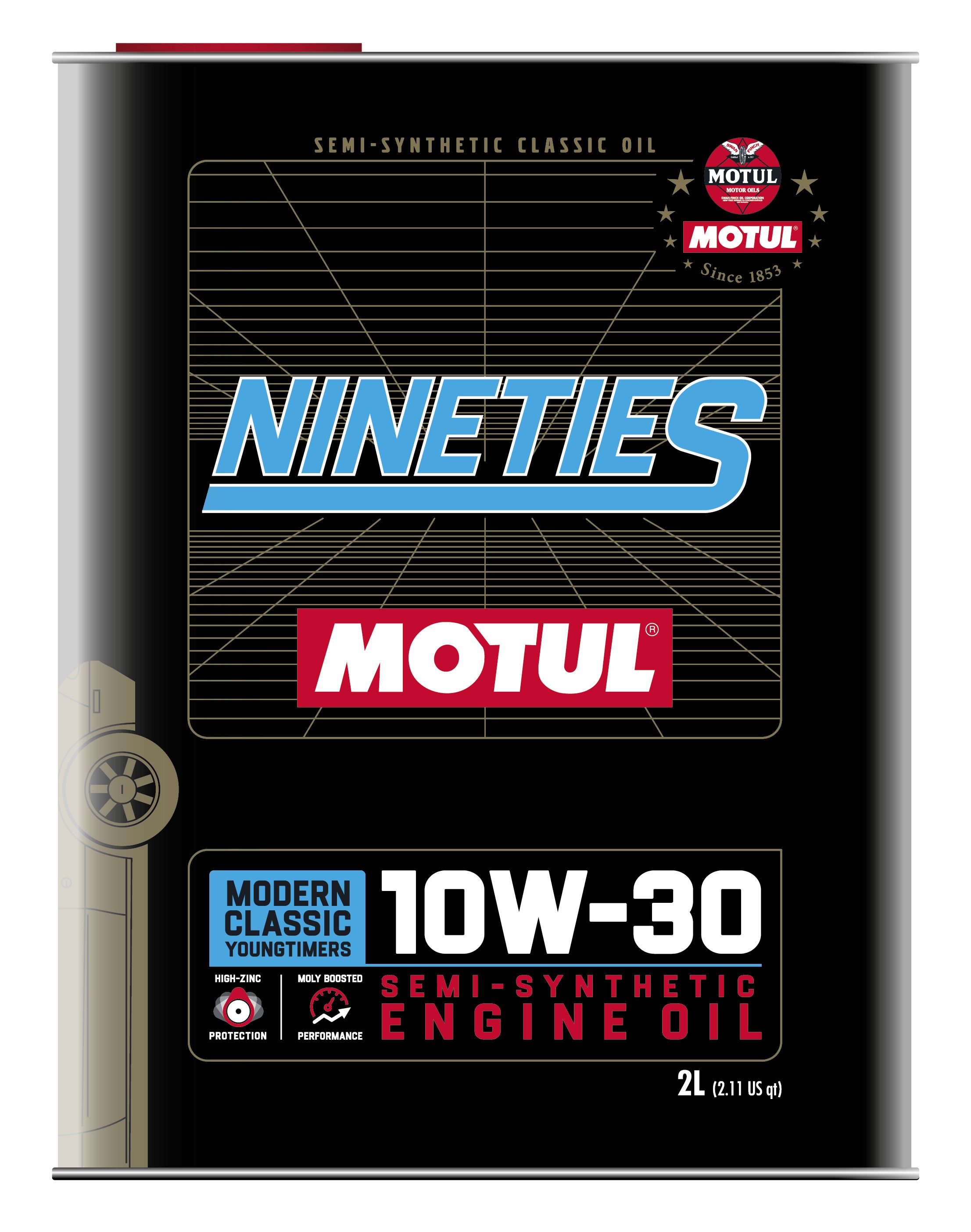 MOTUL Universalöl CLASSIC NINETIES 10W-30 2L 110620, 10W-30
