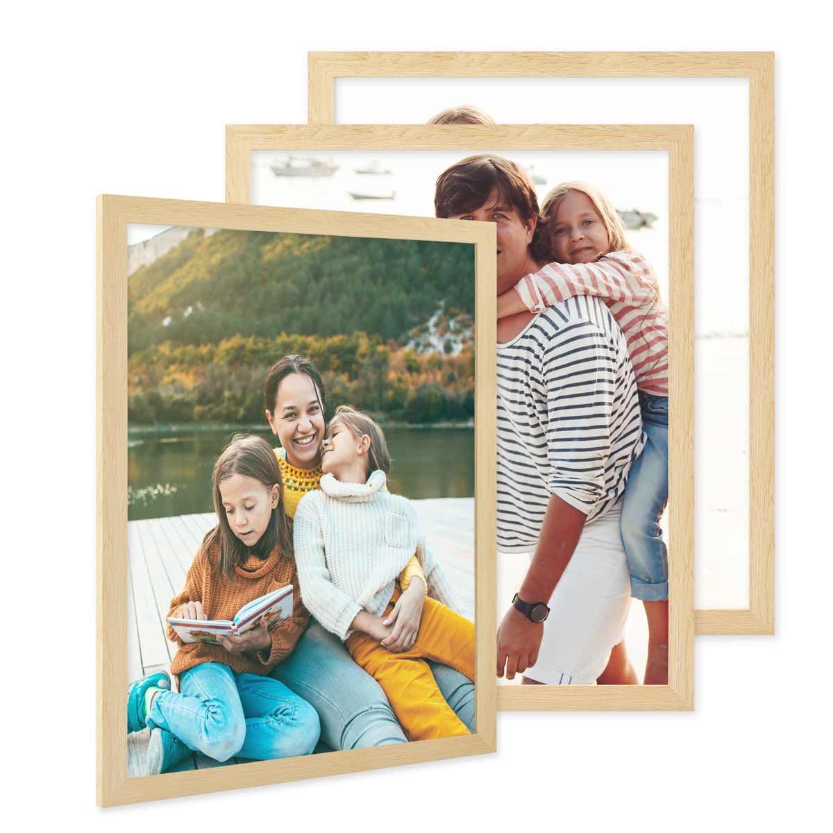 PHOTOLINI Bilderrahmen 3er Set breite Rahmen, günstig online kaufen