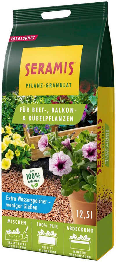 Seramis Tongranulat Drainagematerial, für Beet- Balkon- & Kübelpflanzen, 12,5 Liter