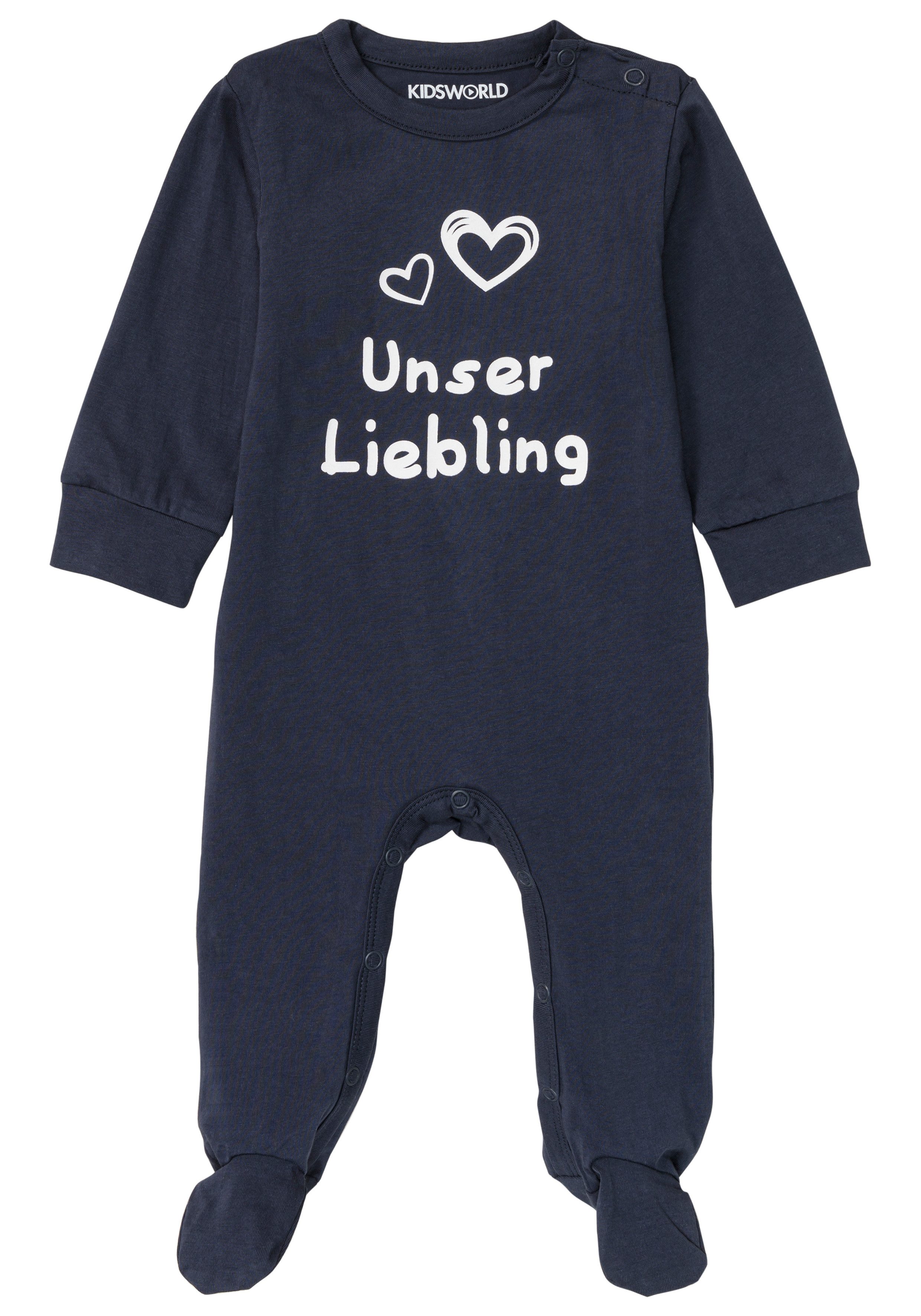 Schlafoverall Baby-Schlafanzug, Unser Liebling - NEUE KOLLEKTION