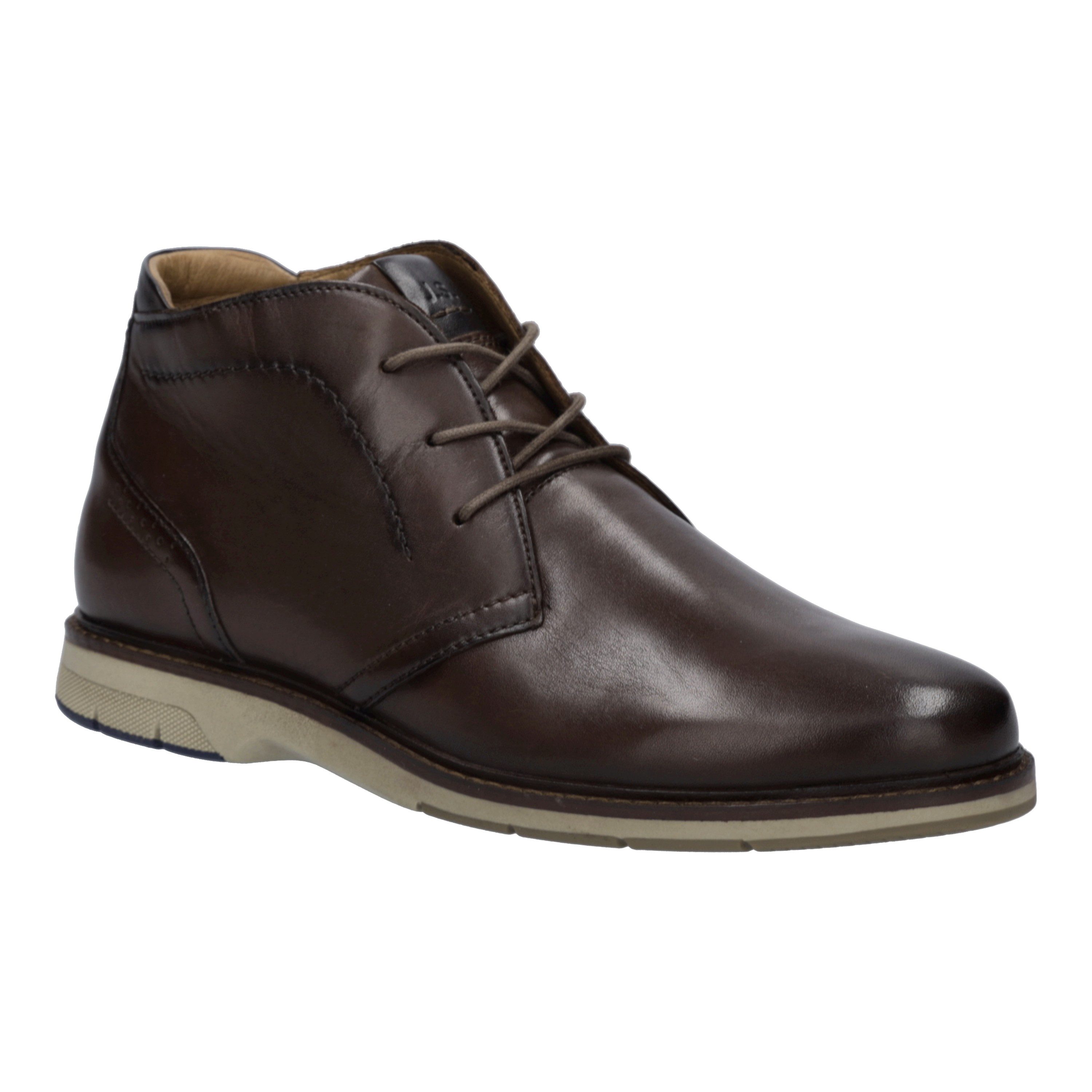 Stuart 05, braun Schnürschuh