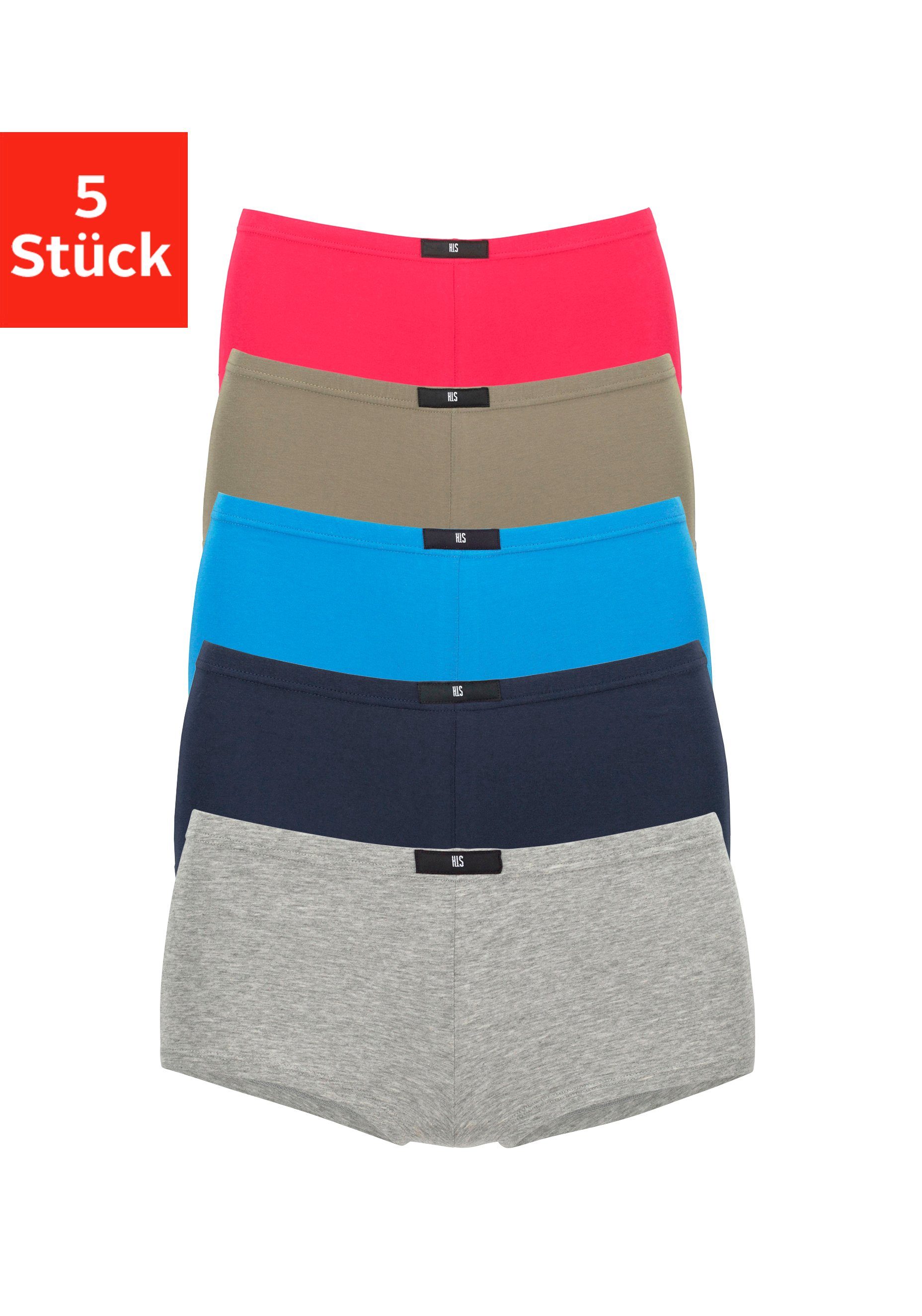 H.I.S Panty (5er-Pack) aus elastischer Baumwoll-Qualität