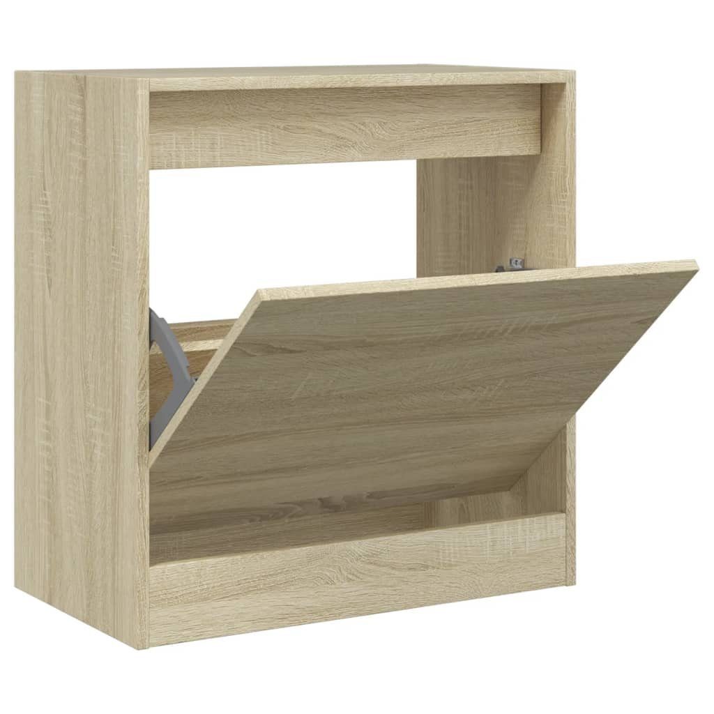 vidaXL Schuhschrank 60 x 34 x 635 cm Schuhschrank Sonoma Eiche 60x34x63,5 cm Spanplatte