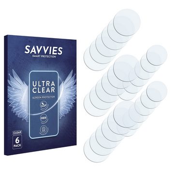 Savvies Schutzfolie für Samsung Galaxy S23 Ultra (NUR Kameraschutz), Displayschutzfolie, 6 Stück, Folie klar