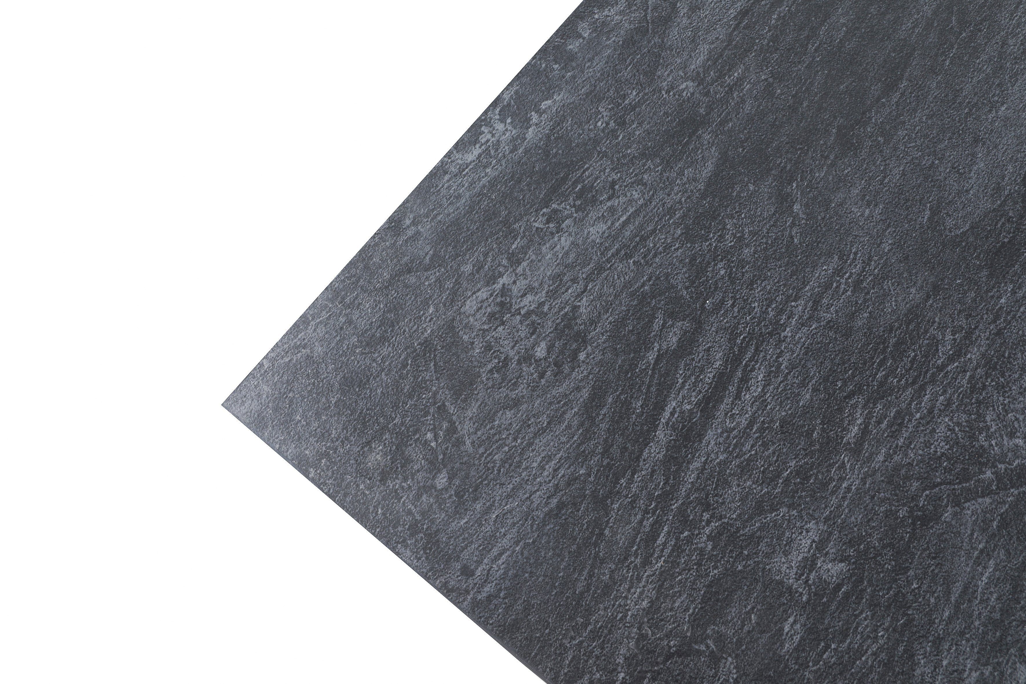 SHINE in schwarz, Tischplatte cm, Esstisch byLIVING Beton-Optik) Gestell (Breite in 110
