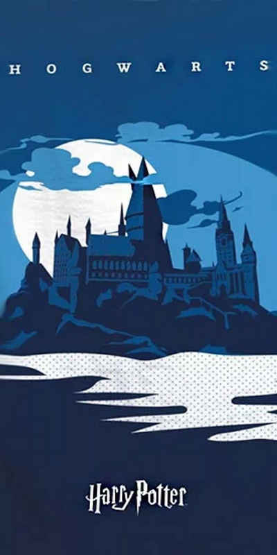 Harry Potter Badetuch Strandtuch Schloss HOGWARTS Unisex Handtuch Duschtuch 70x140cm