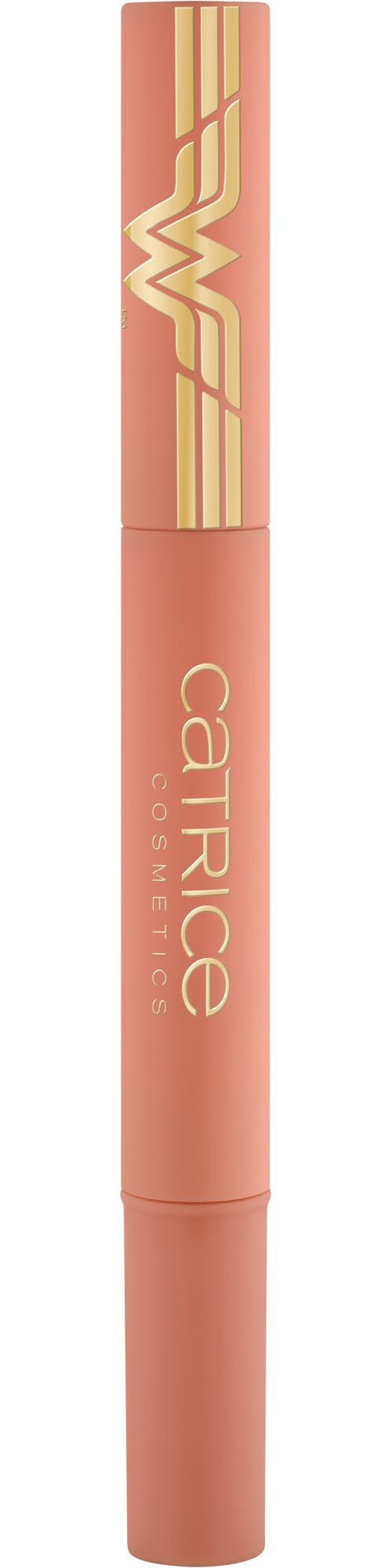 Catrice Lippenbalsam Wonder Woman Magic Lip Balm, 3-tlg., Drehstift, buttrige Textur, glänzendes, nicht klebriges Finish, vegan.