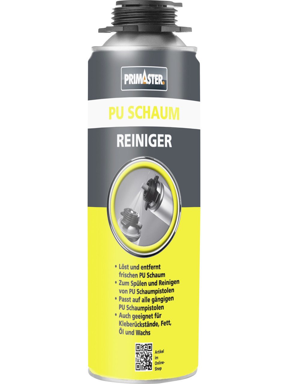 Primaster Bauschaumpistole Primaster PU-Schaumreiniger 500 ml