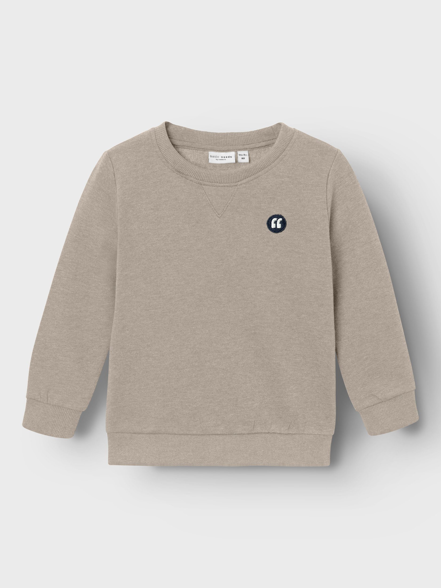 SWEAT It Cashmere BRU NOOS Pure Sweatshirt LS Name NMMVIMO