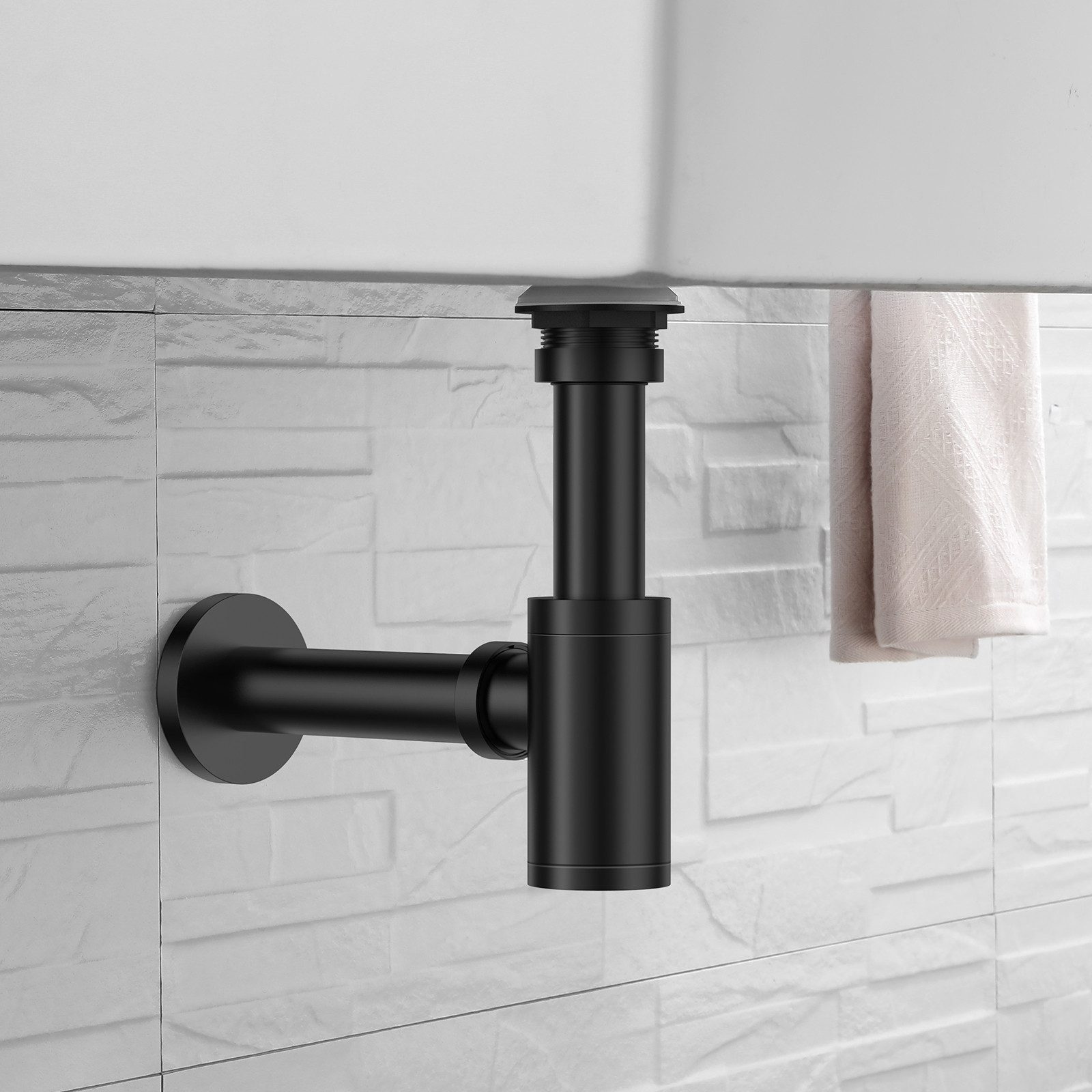 Auralum Max Siphon Waschbecken Sifon Siphon günstig online kaufen