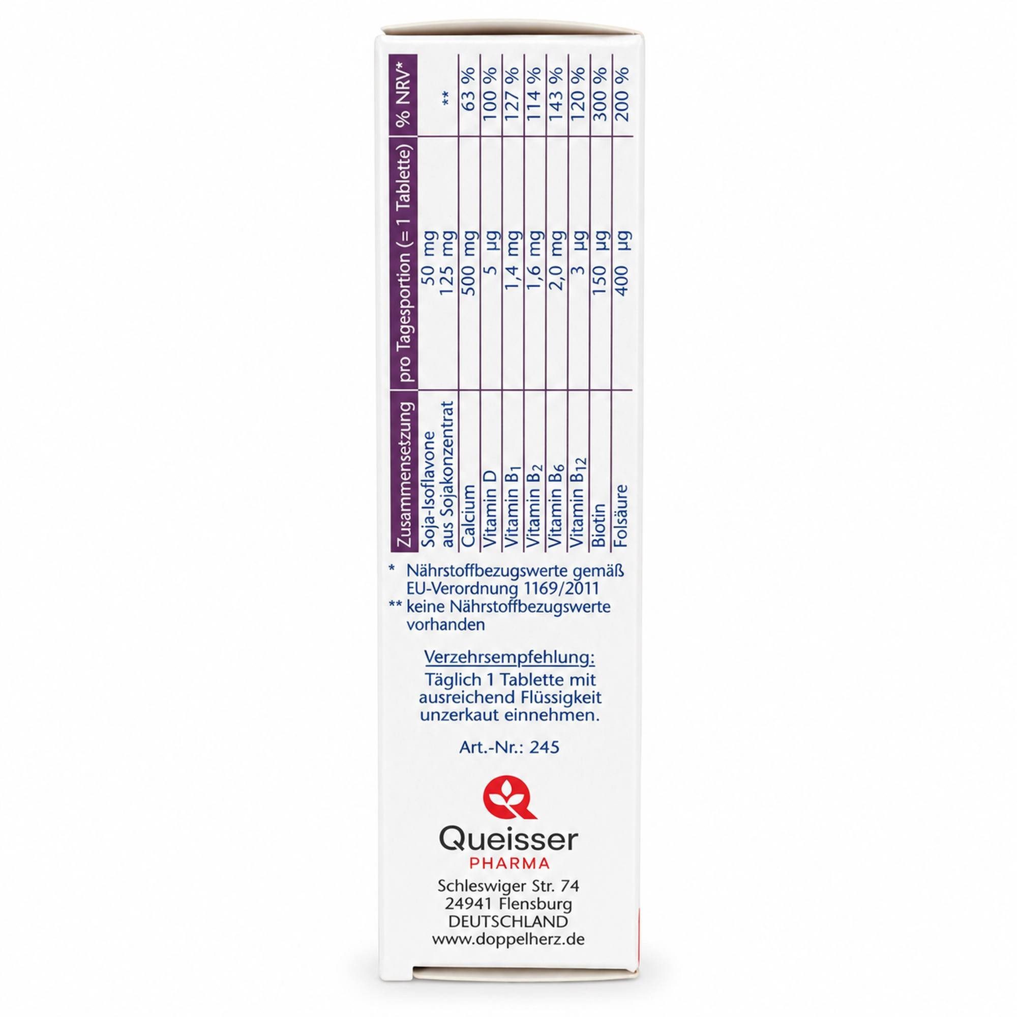 Queisser Pharma GmbH & Co. KG DOPPELHERZ Aktiv-Meno Tabletten Tabletten