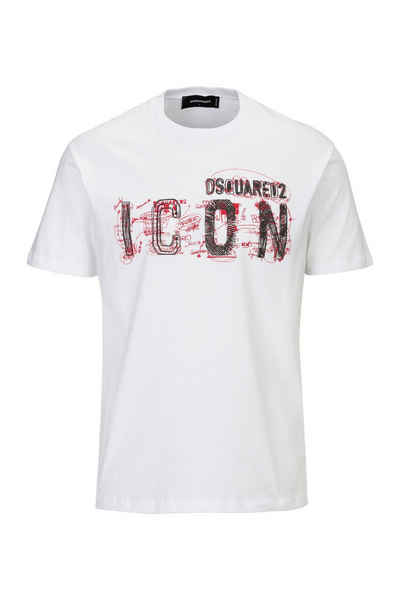 Dsquared2 T-Shirt Icon Scribble Cool Fit Tee