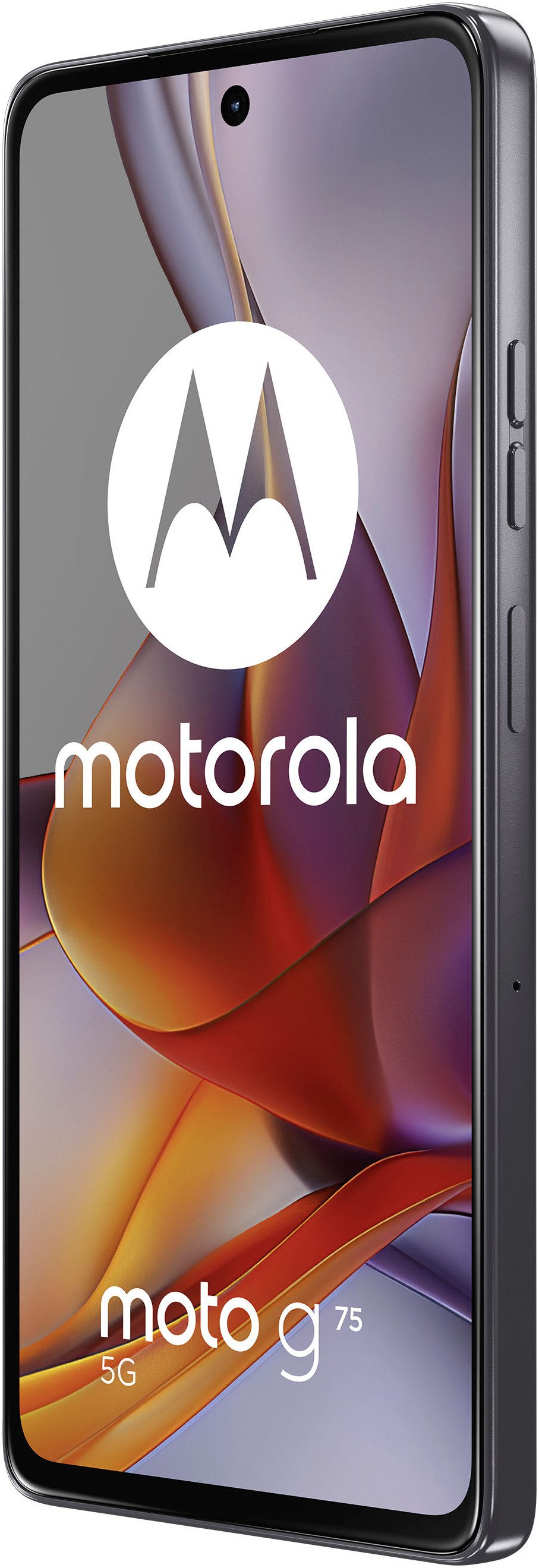 Motorola moto G75 5G Smartphone (17,22 cm/6,78 Zoll, 128 GB Speicherplatz, 50 MP Kamera) grau
