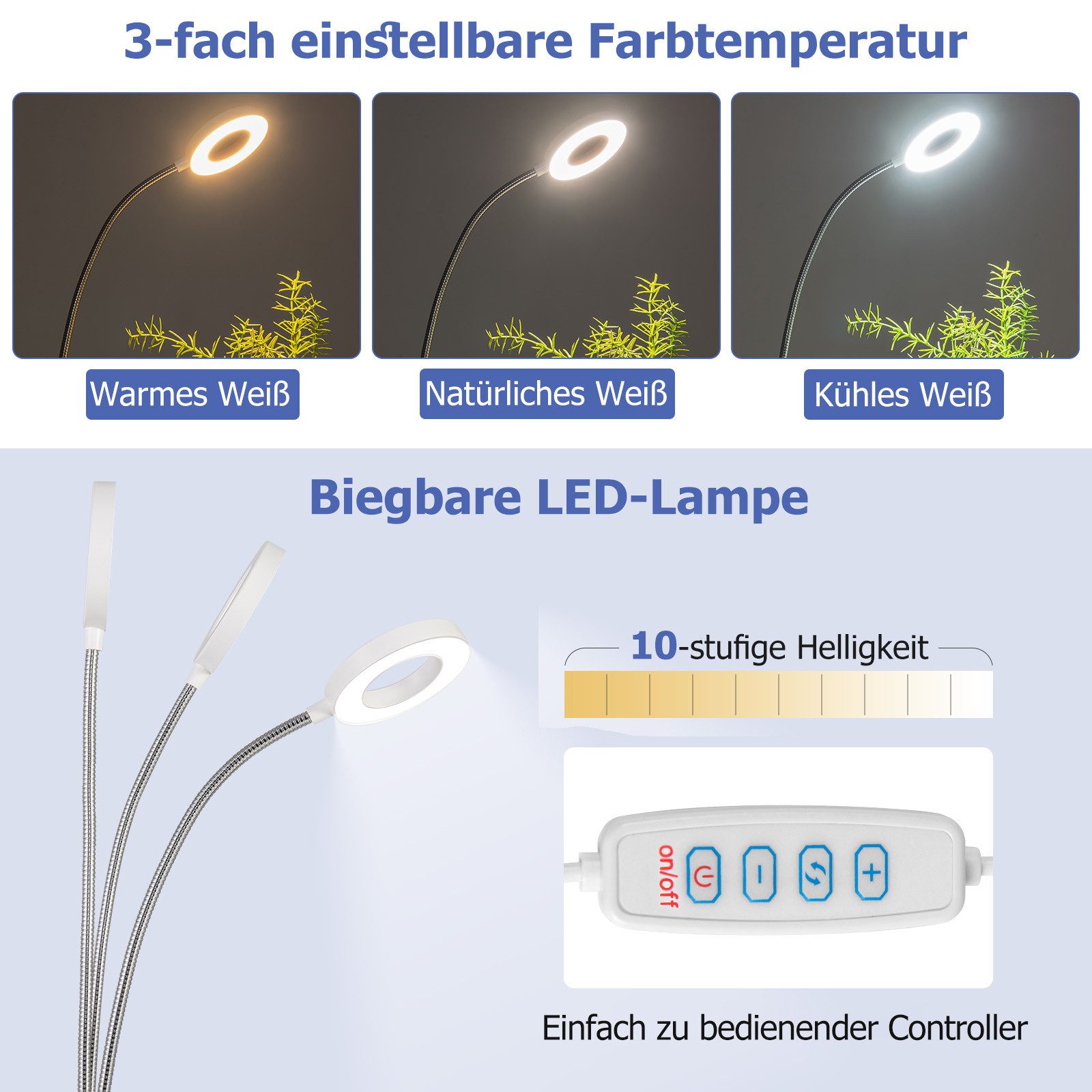 KOMFOTTEU Maniküre-Pediküre-Set, faltbar, LED Lampe, Handgelenkpolster & Tr günstig online kaufen