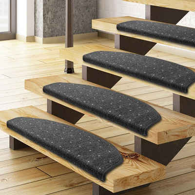 Stufenmatte »Playmouth, Stufenschutz, viele Farben, Matte in 2 Ausführungen«, Karat, Halbrund, Höhe 5 mm