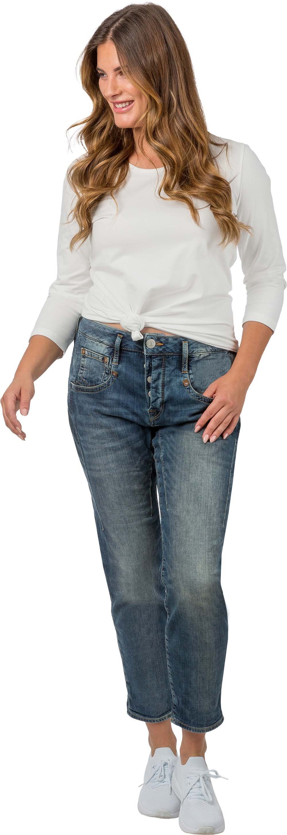 Herrlicher Relax-fit-Jeans 5318-D9648 Shyra cropped Jogg günstig online kaufen