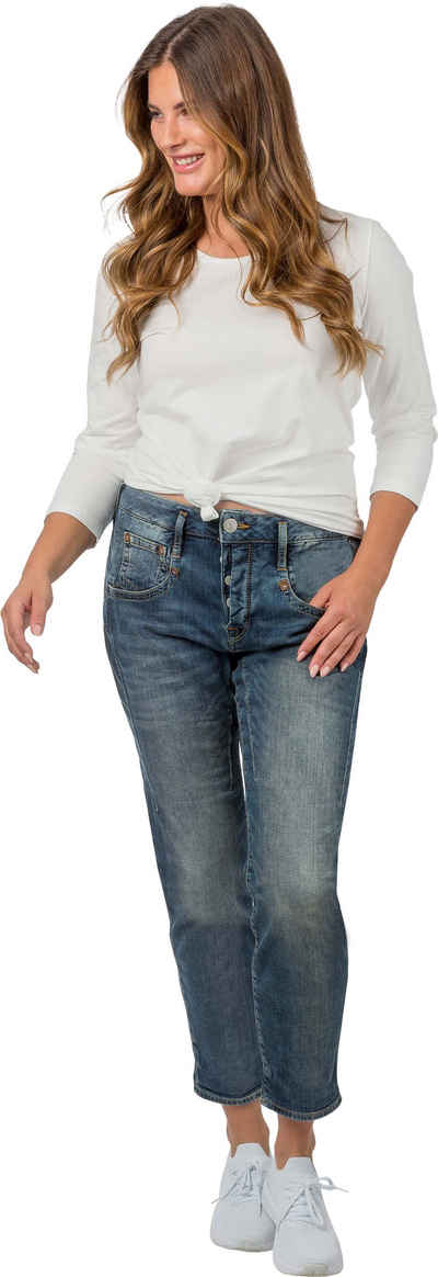 Herrlicher Relax-fit-Jeans 5318-D9648 Shyra cropped Jogg Denim Mom Jeans