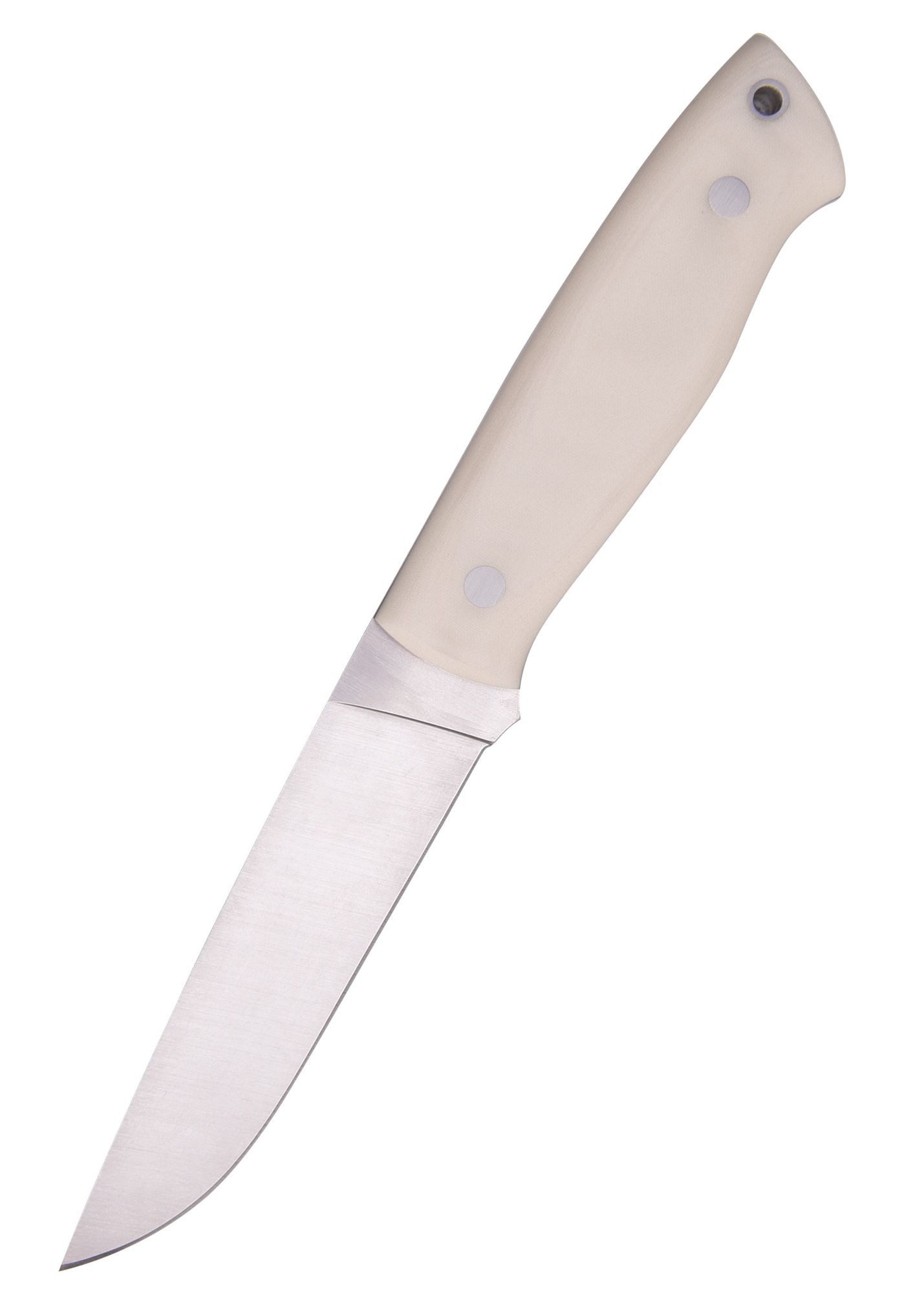 Taschenmesser Brisa Trapper 115, elfenbeinfarbiges Micarta, Flachschliff