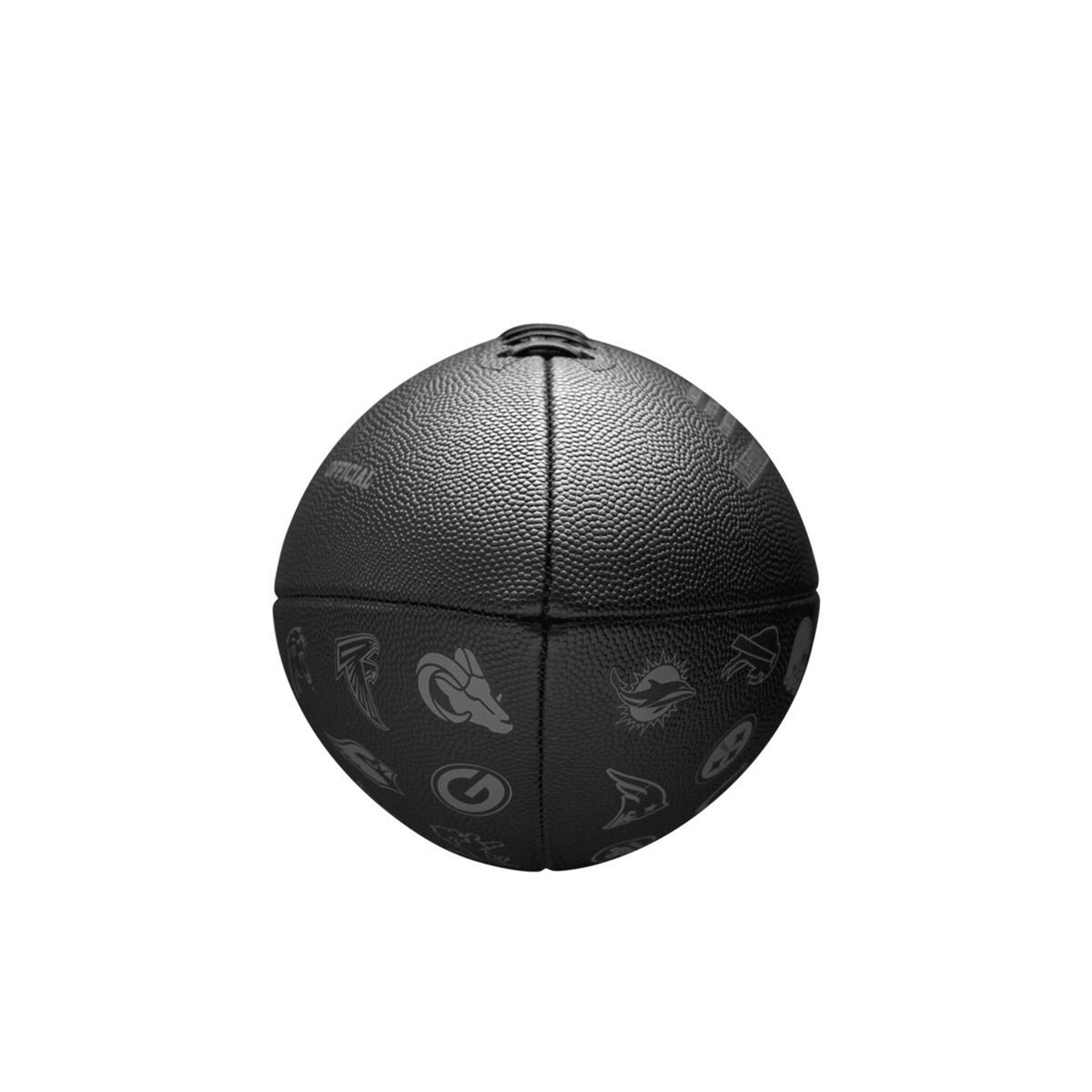 Wilson Football Wilson American Football NFL 32 Team BLACK in offizieller Größe